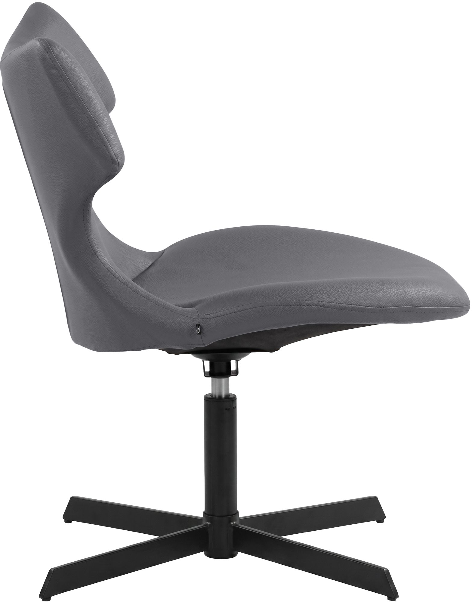 Set van 2 loungestoelen Welland - lederlook