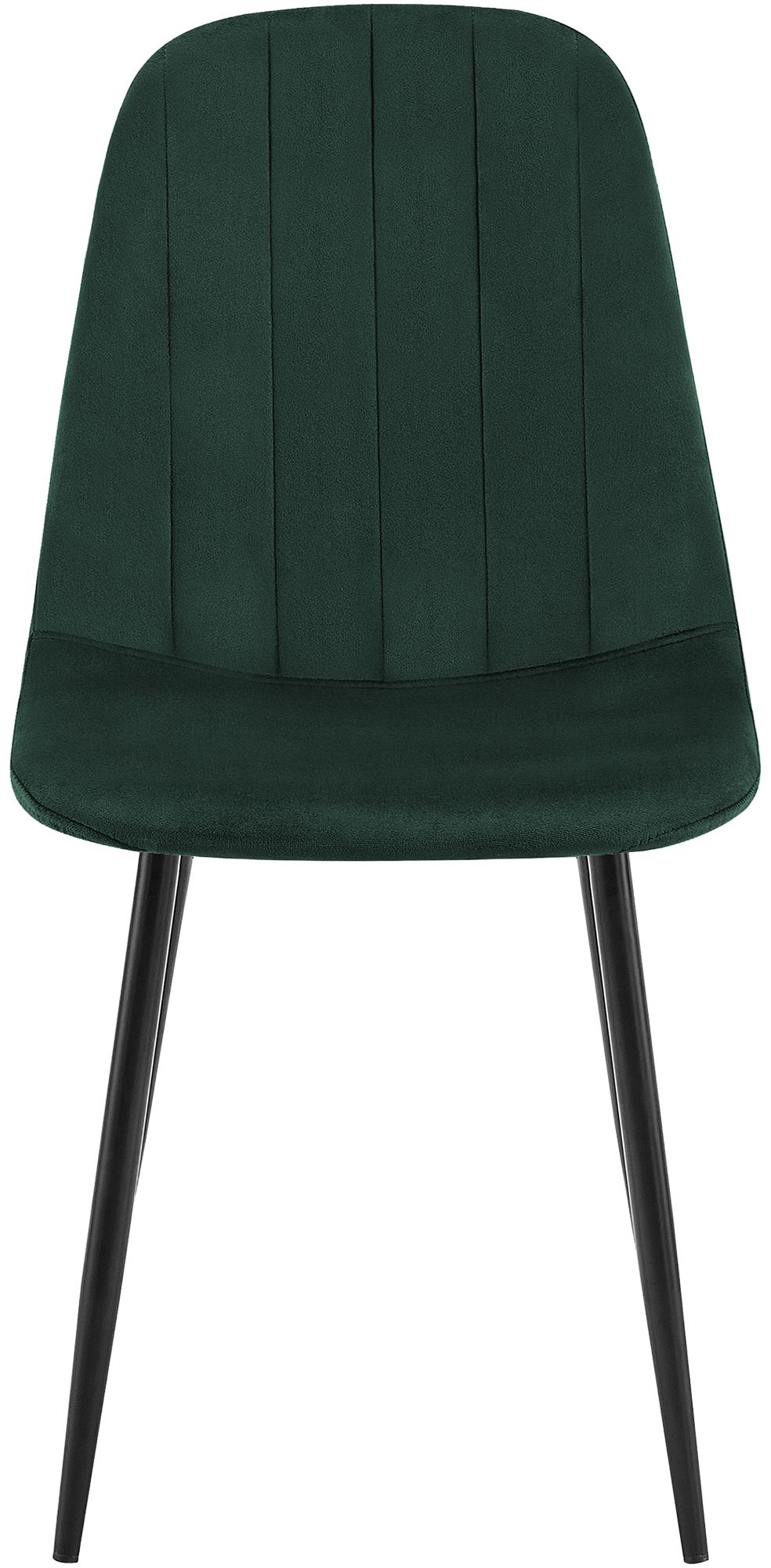 Set van 4 eetkamerstoelen Baxter, fluweel/velours