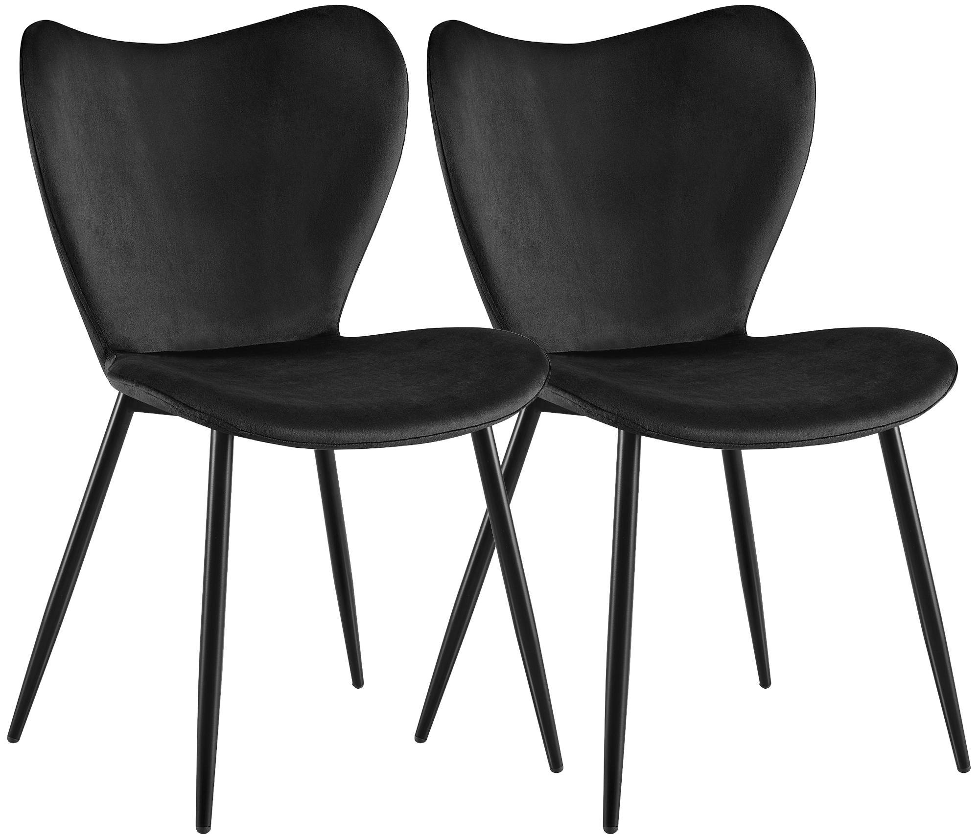 2-delige set eetkamerstoelen Maika