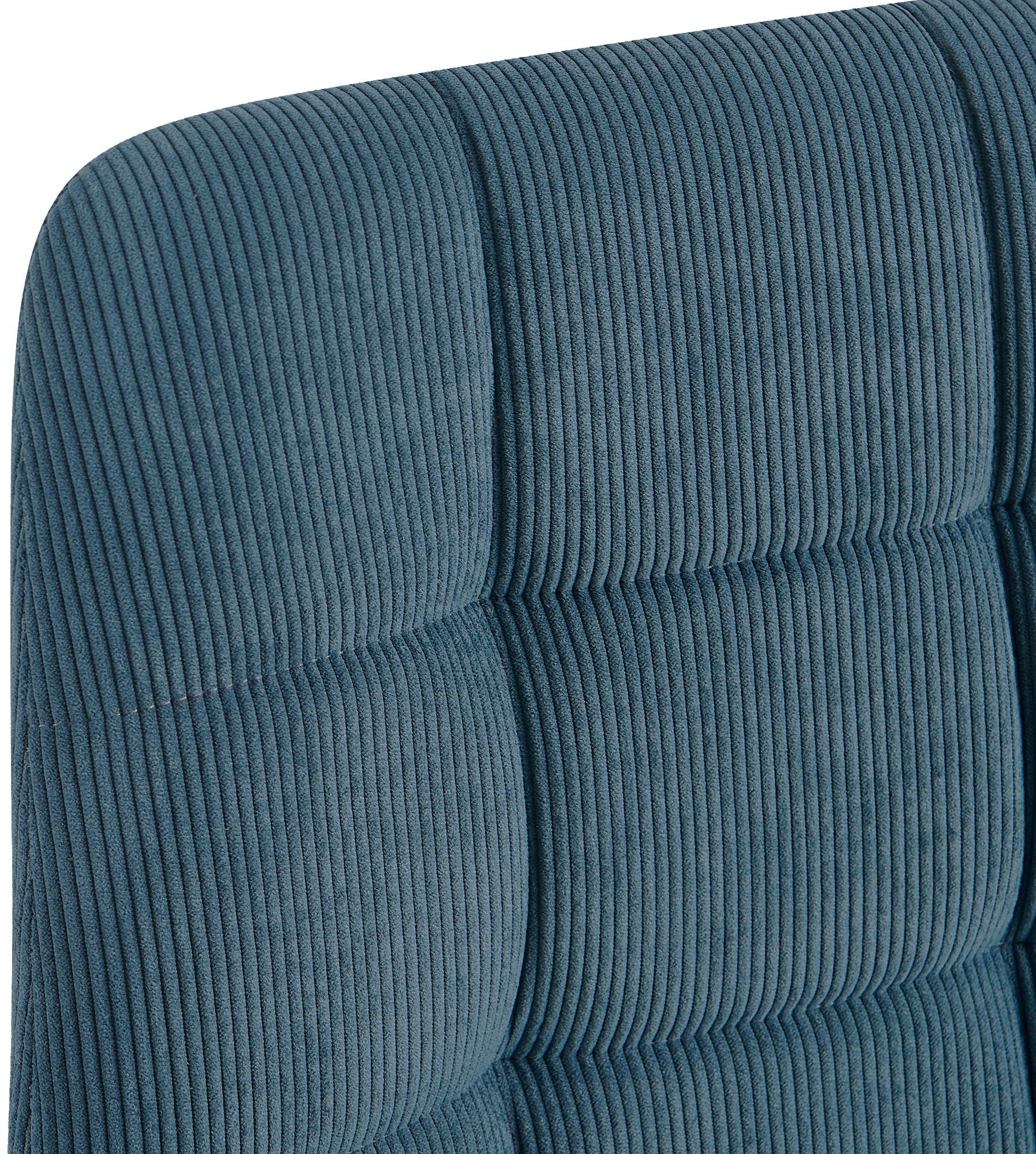 Set van 2 eetkamerstoelen Antibes ribstof