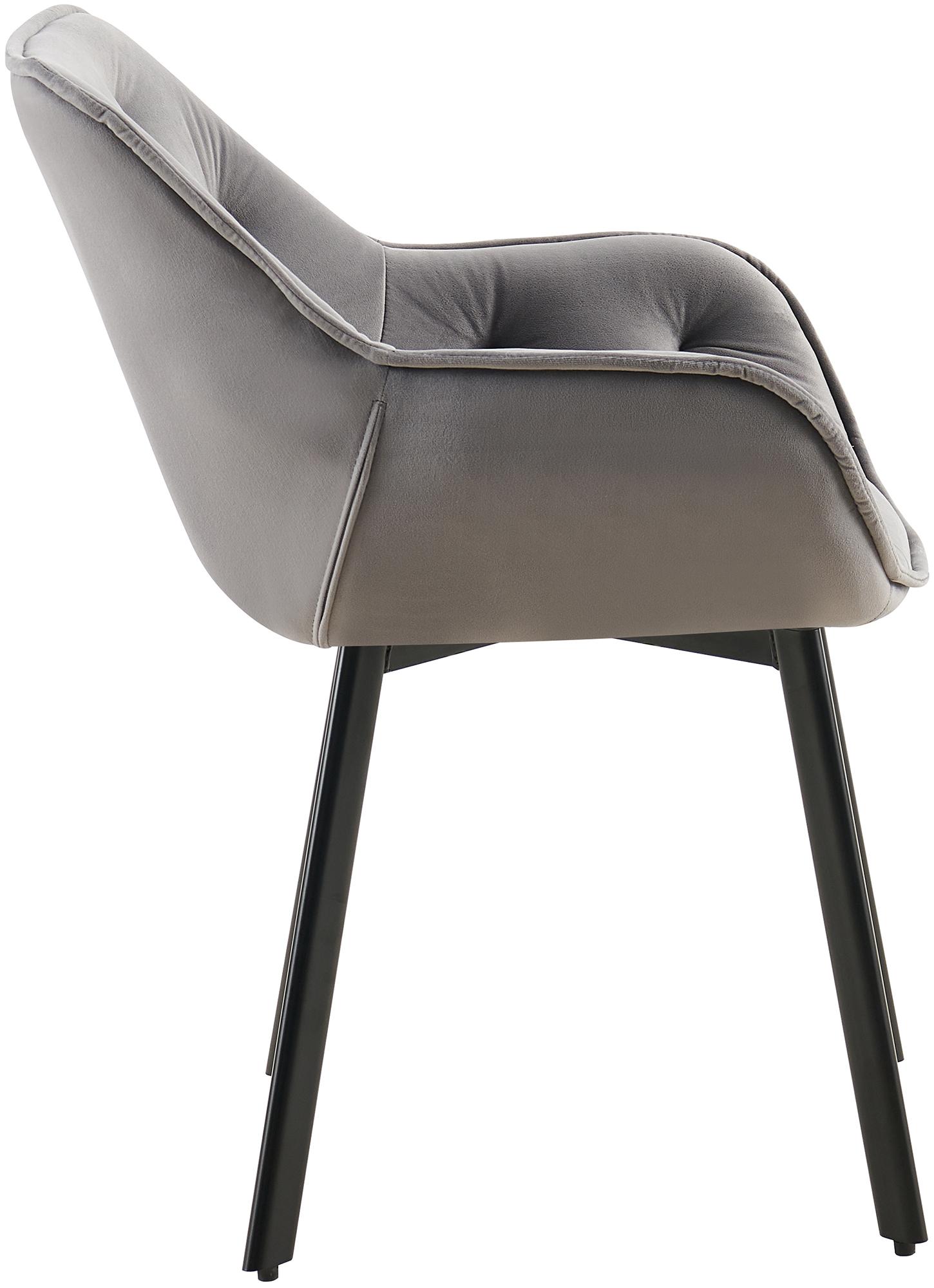 Set van 2 eetkamerstoelen Antigo Fluweel