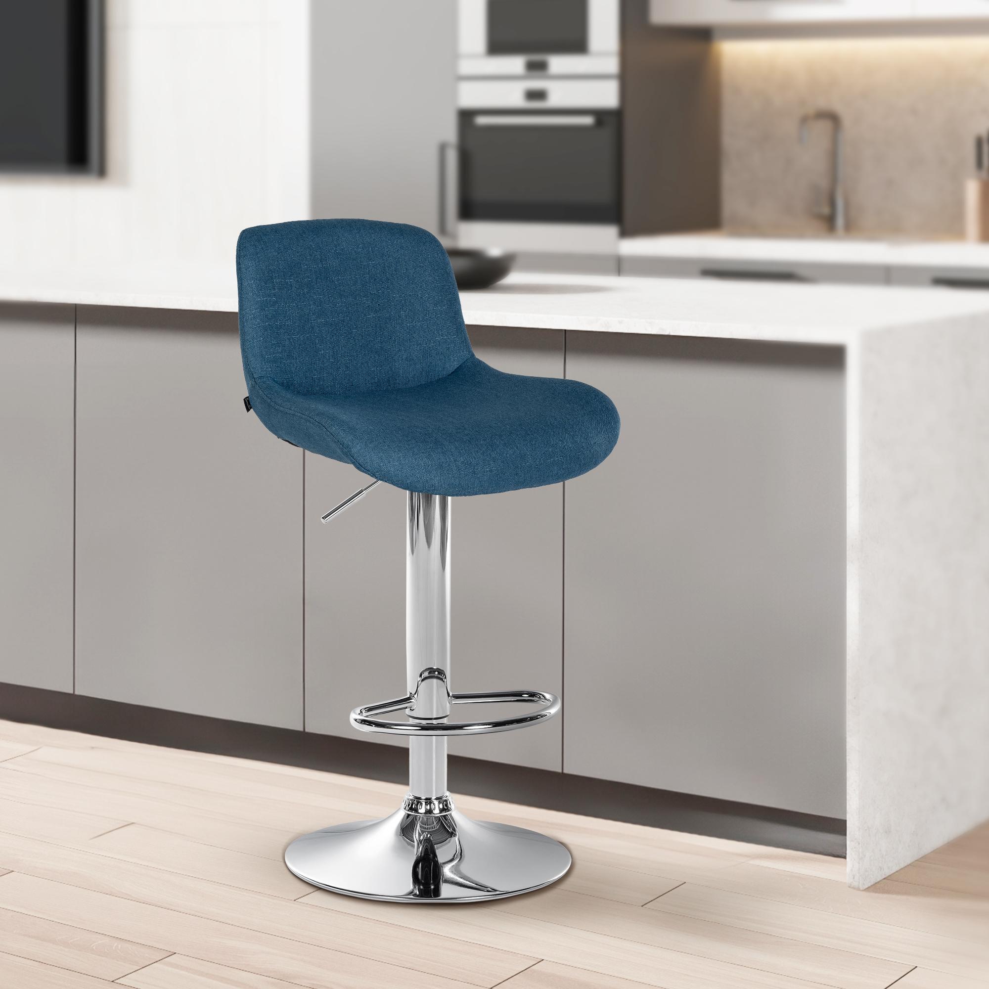 Barkruk Solon chroom frame