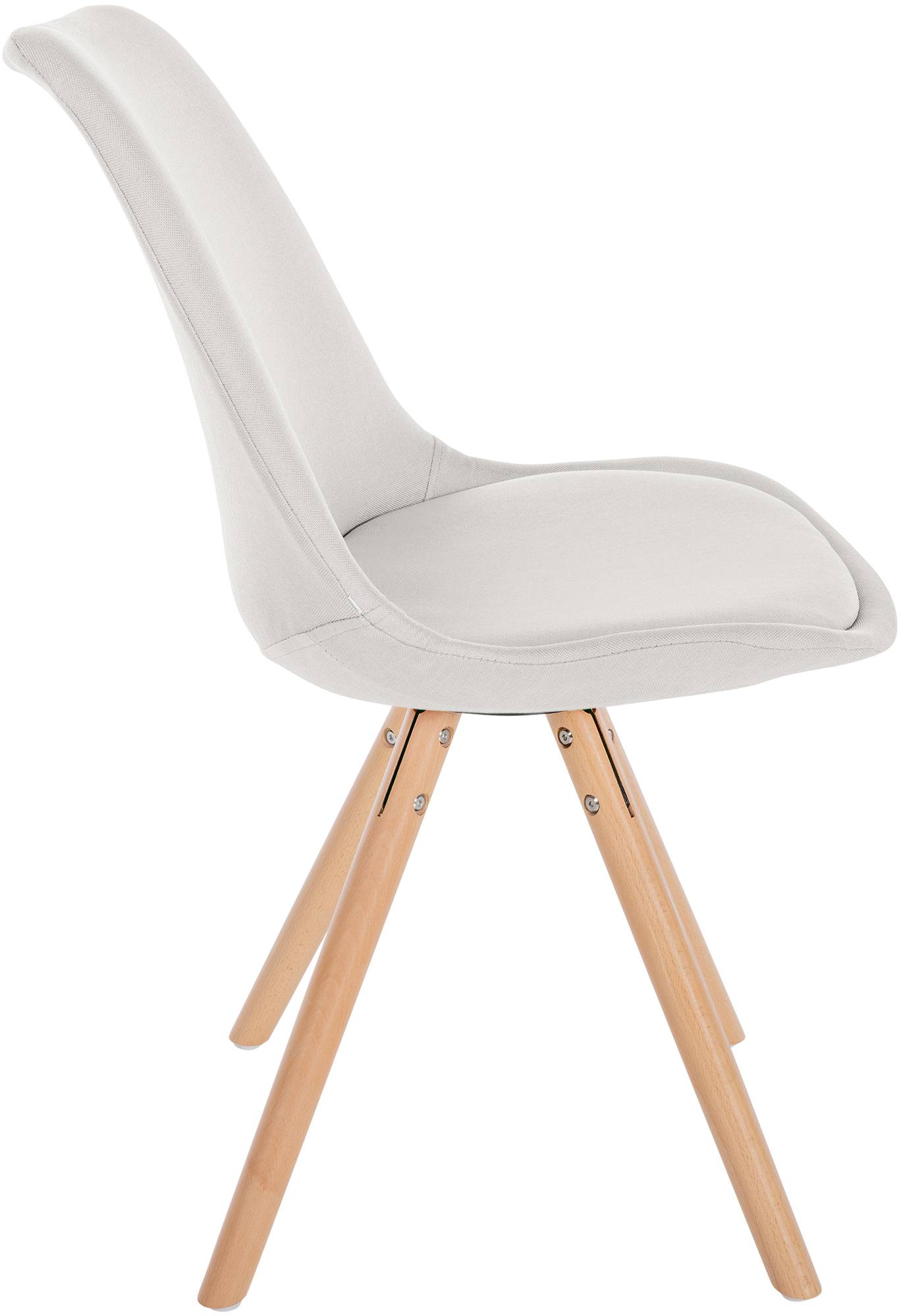 Set van 4 eetkamerstoelen Sofia Stof