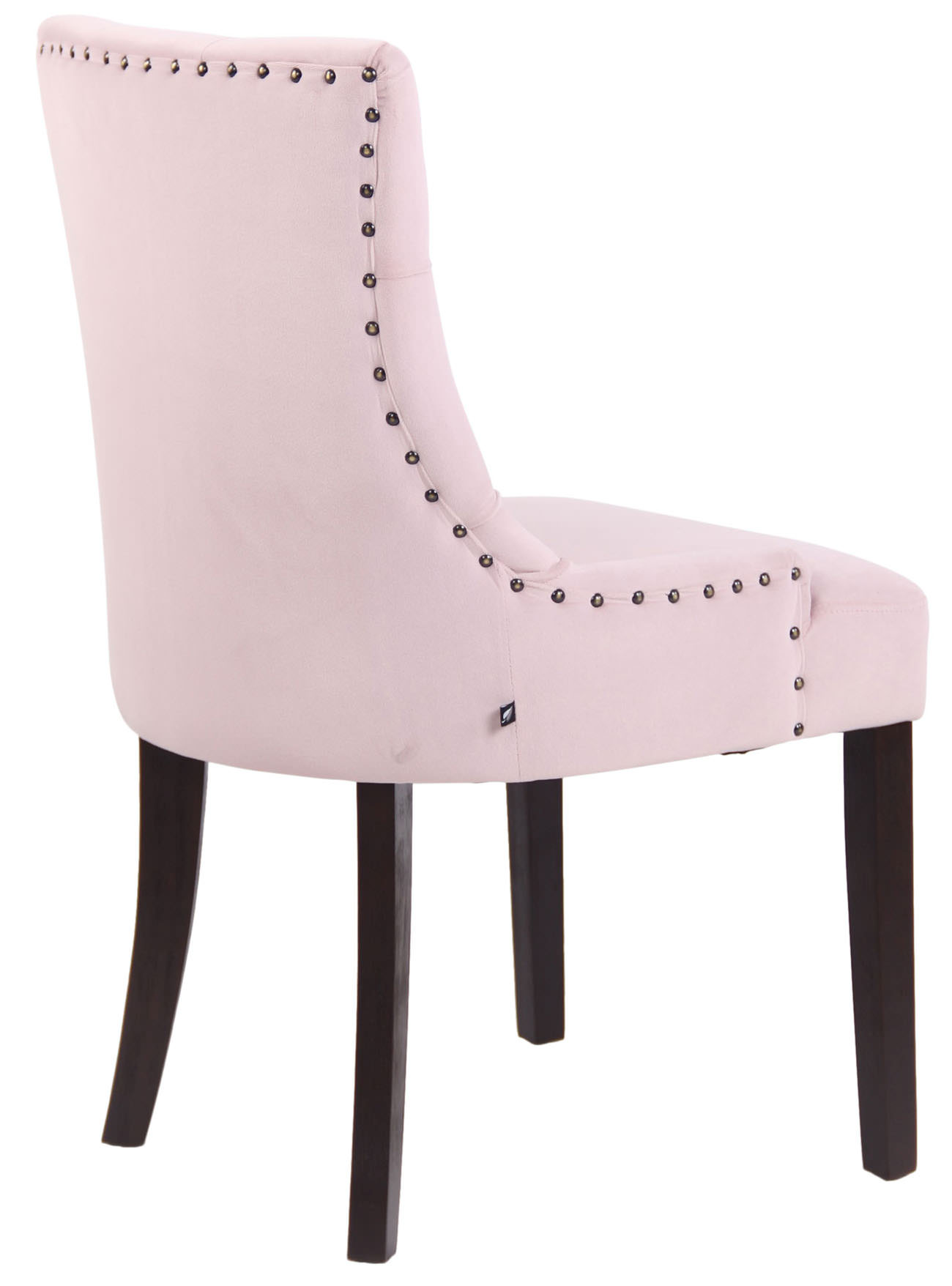Set van 4 eetkamerstoelen Aberdeen Fluweel