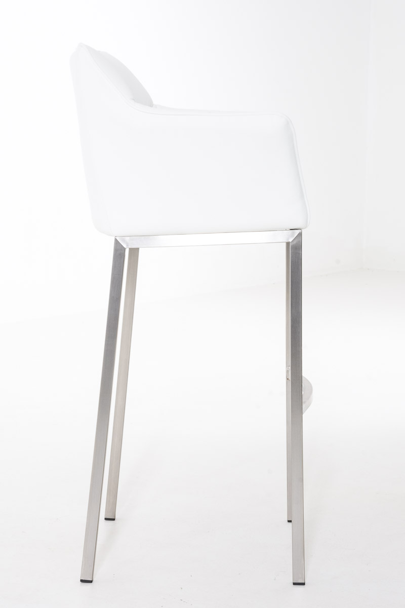 Barkruk Damaso Kunstleer met Vierpootsframe