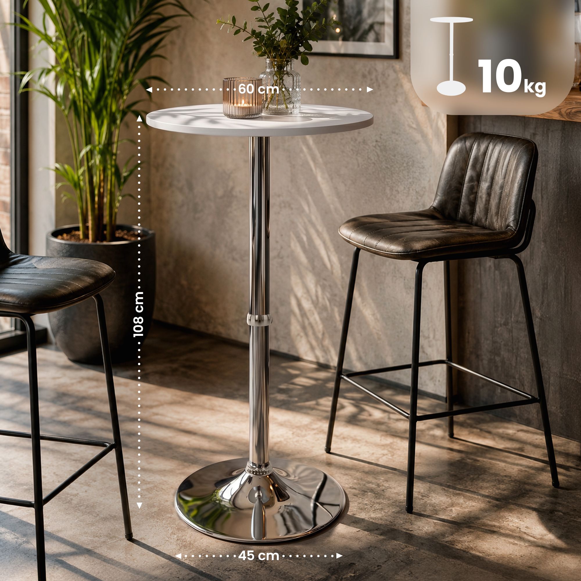 Statafel rond Ø 60 cm