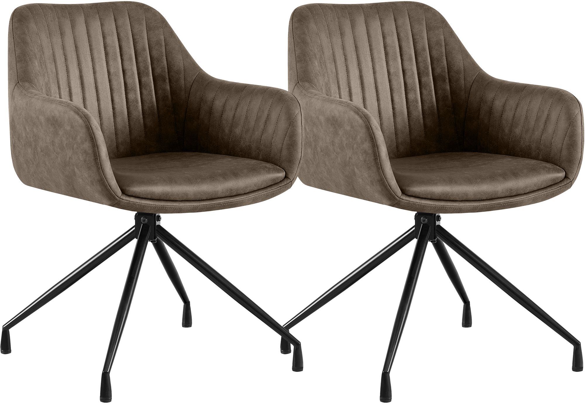 Set van 2 Eetkamerstoelen Novanis
