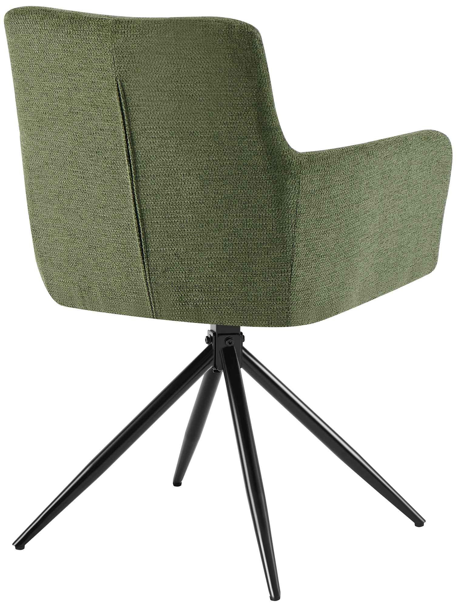 Set van 2 eetkamerstoelen Jonah stof