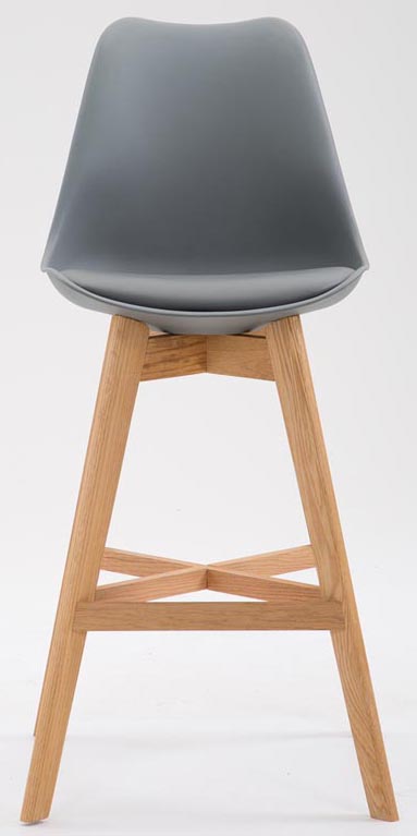 Set van 2 barkrukken Cannes kunststof / kunstleder