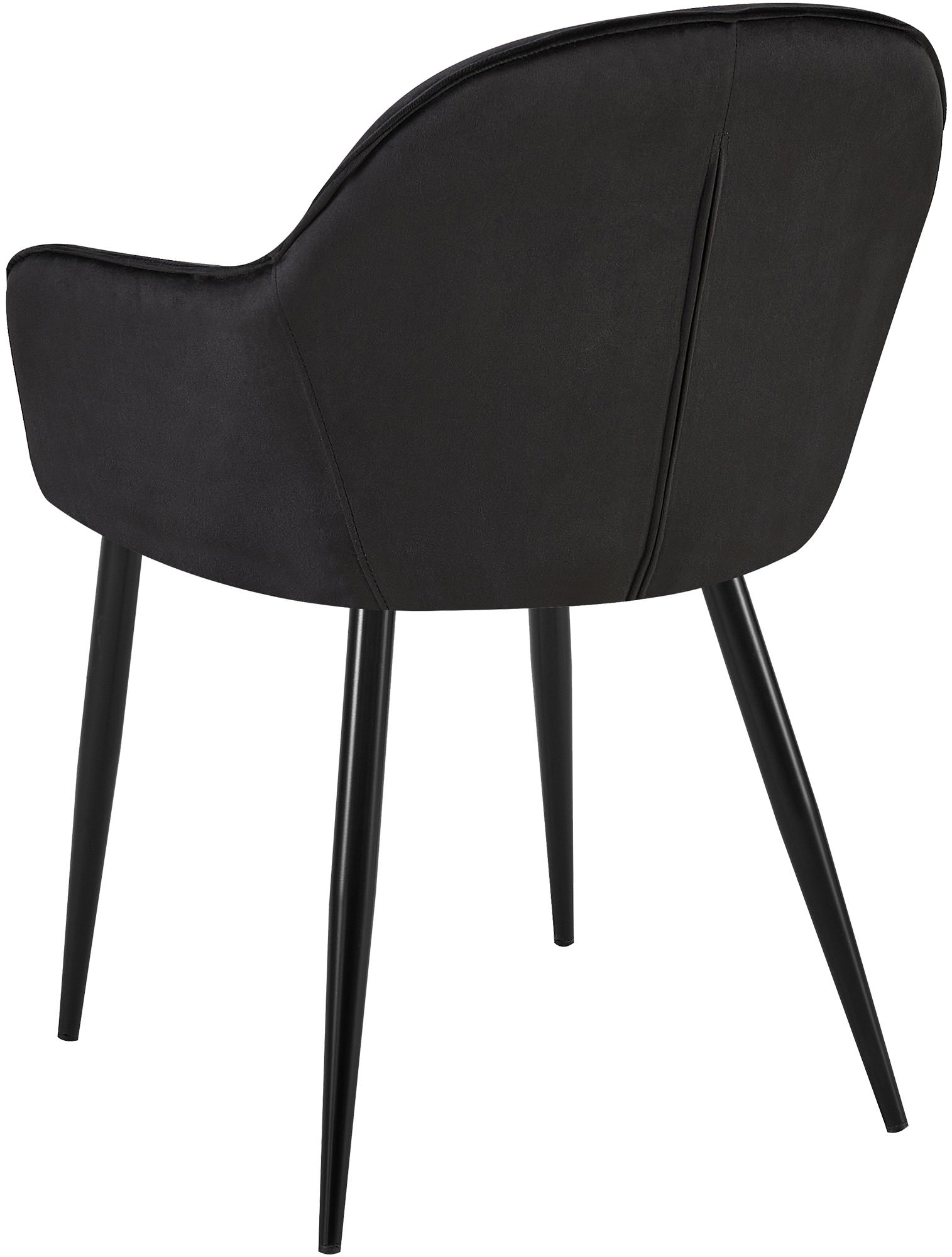 Set van 2 eetkamerstoelen Boise fluweel