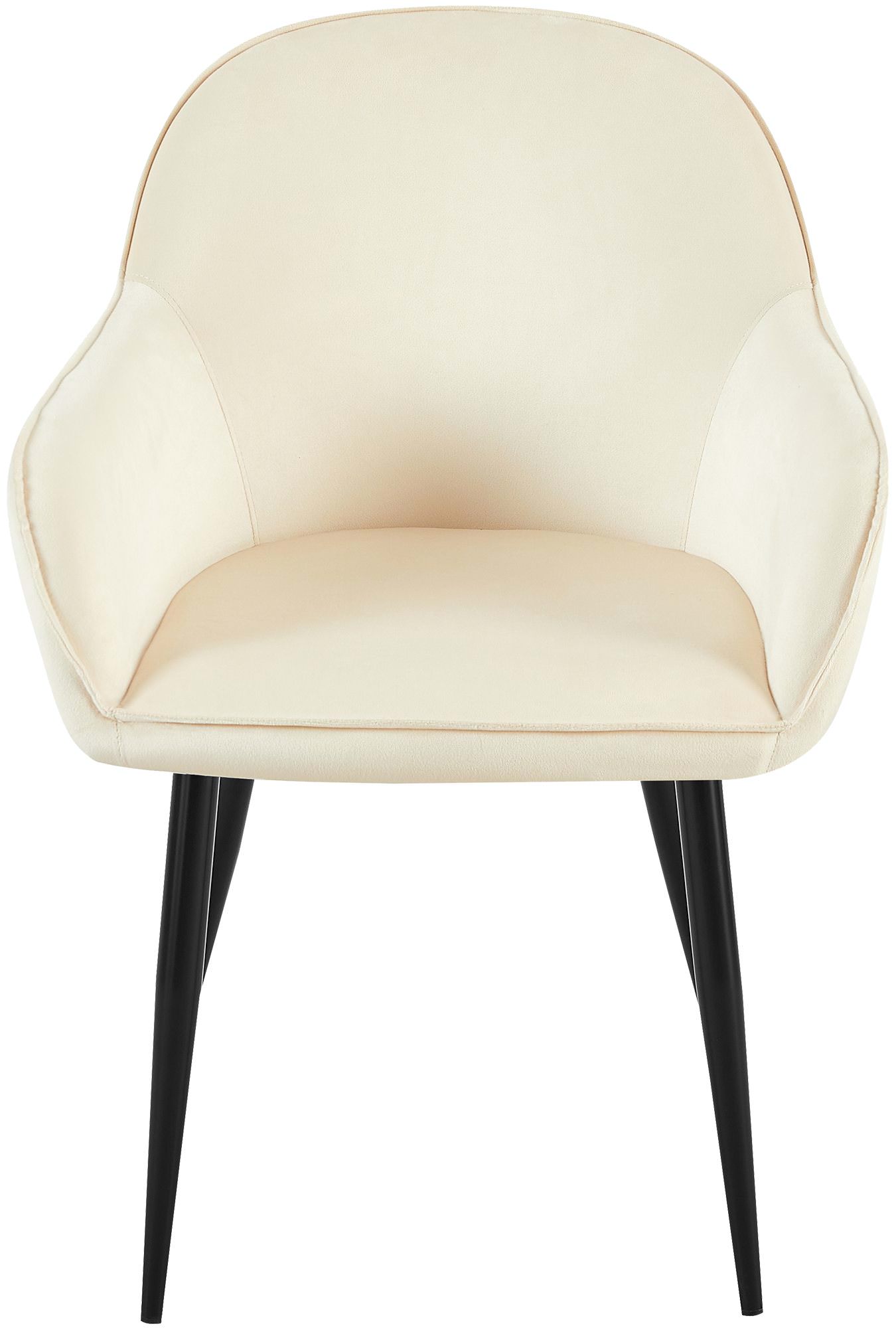 Set van 2 eetkamerstoelen Boise fluweel