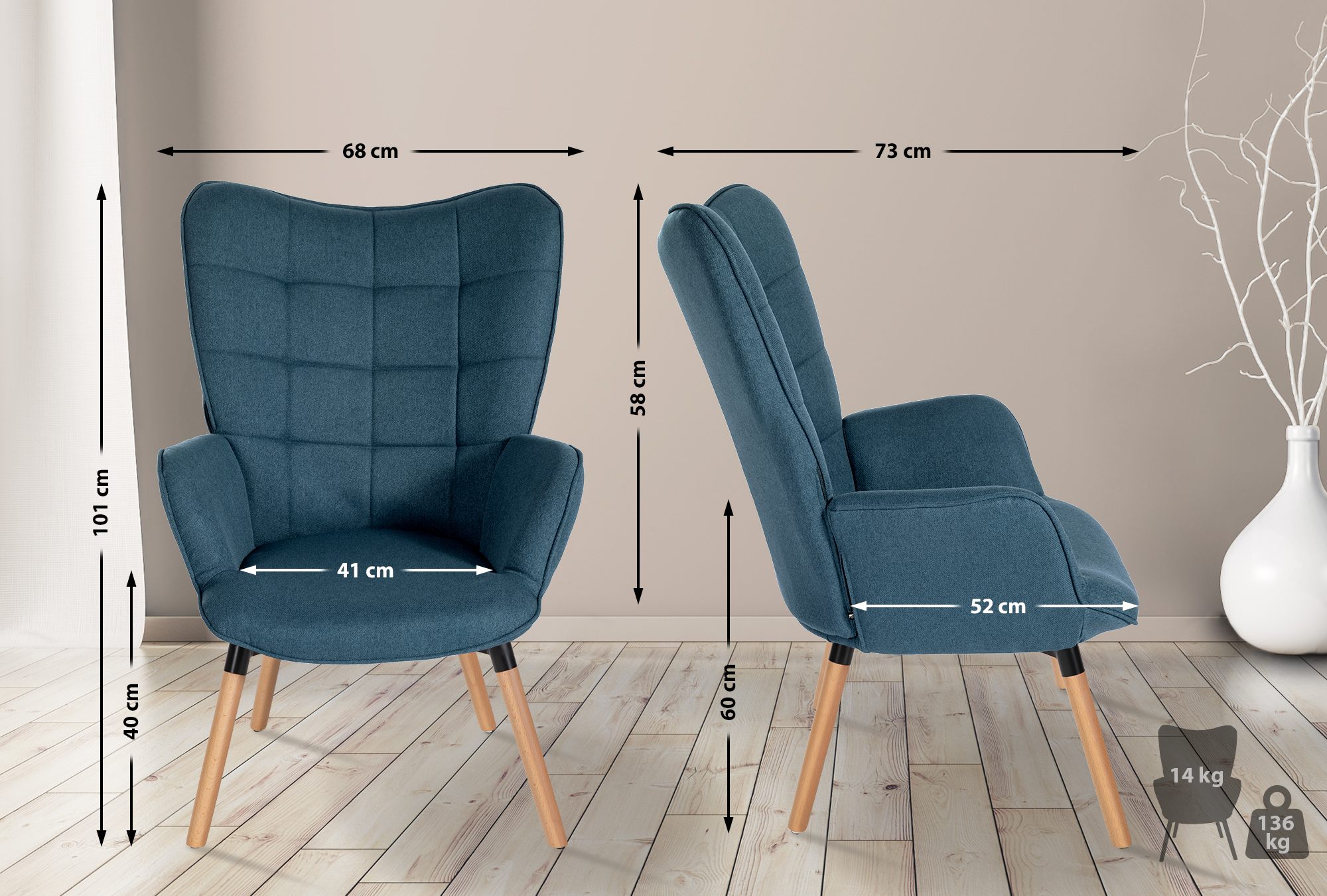 Fauteuil Garding