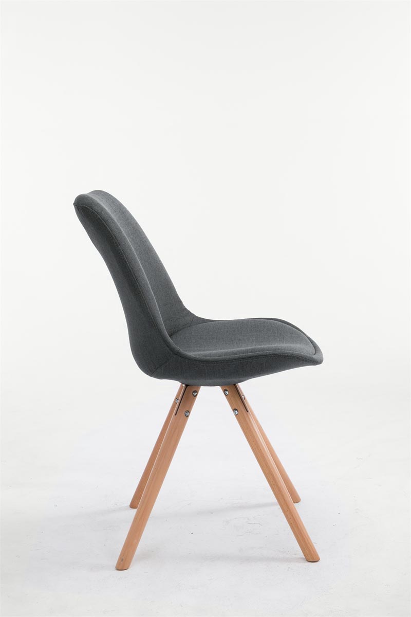 Eetkamerstoel Toulouse Rond frame Stof