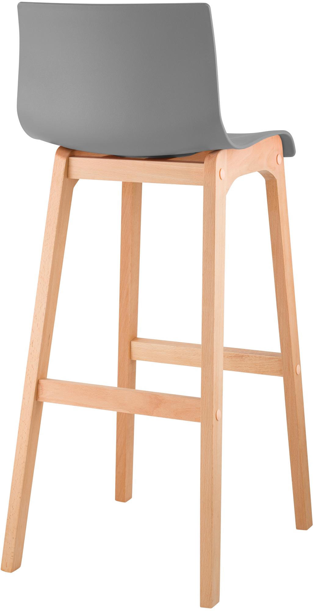 Barkruk Hover Kunststof Vierpootsframe Natura