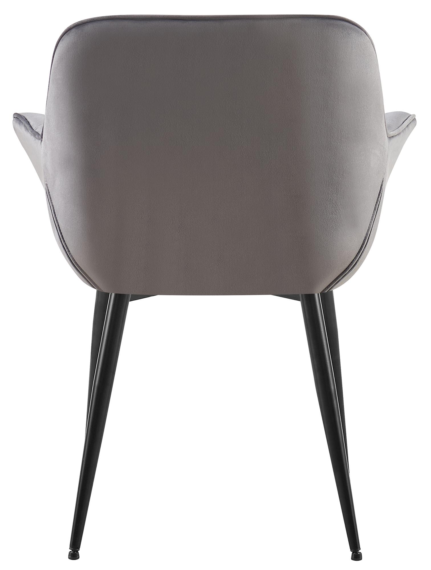 Set van 2 Eetkamerstoelen Roseville fluweel