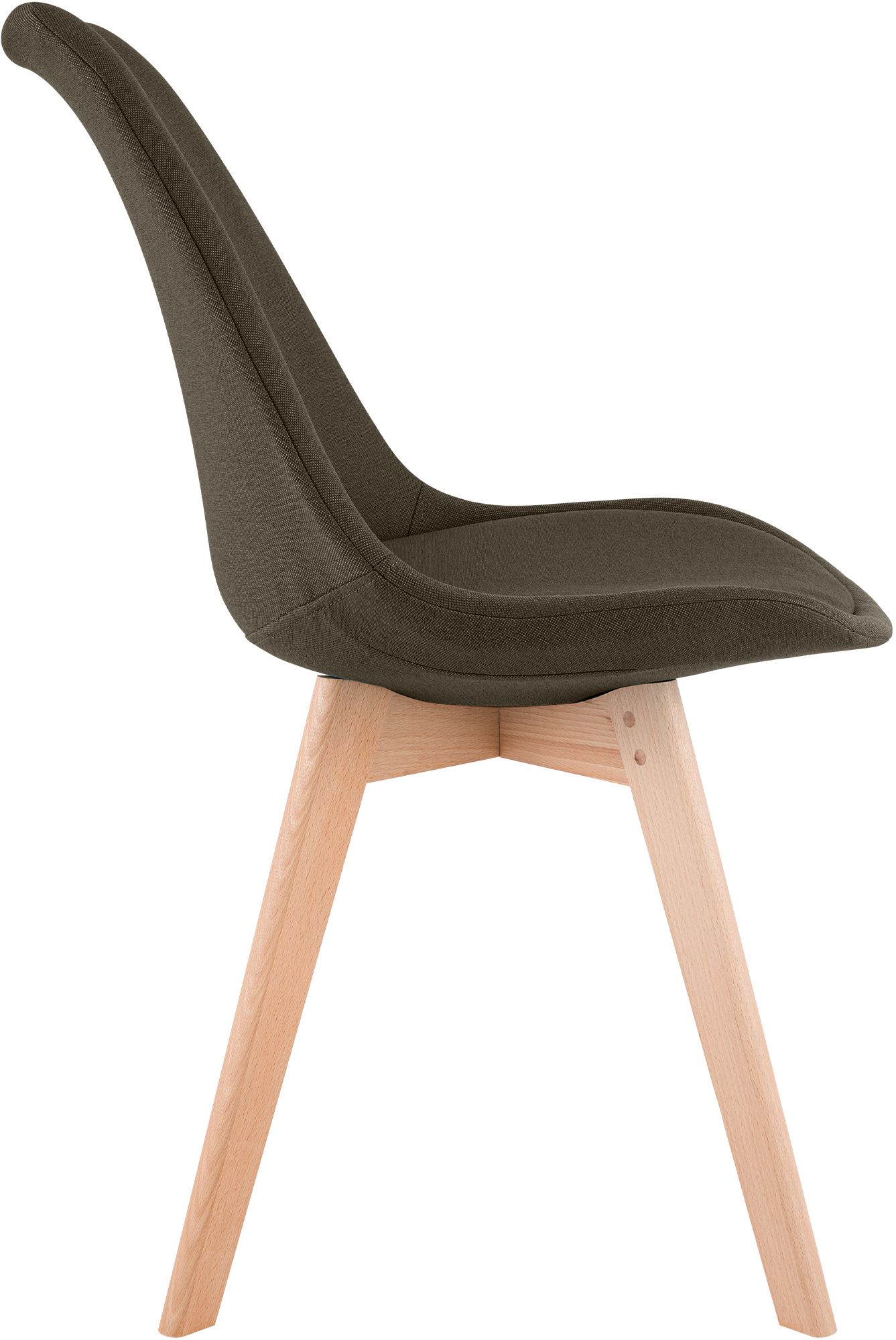 4-delige set Linares eetkamerstoelen