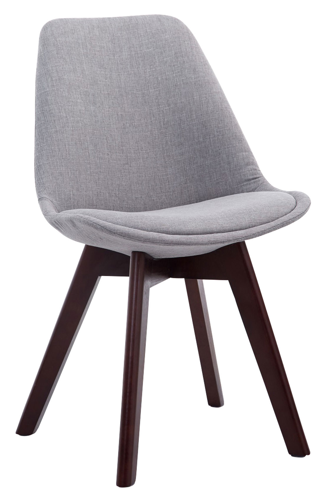 Set van 4 eetkamerstoelen Borneo V2 Stof