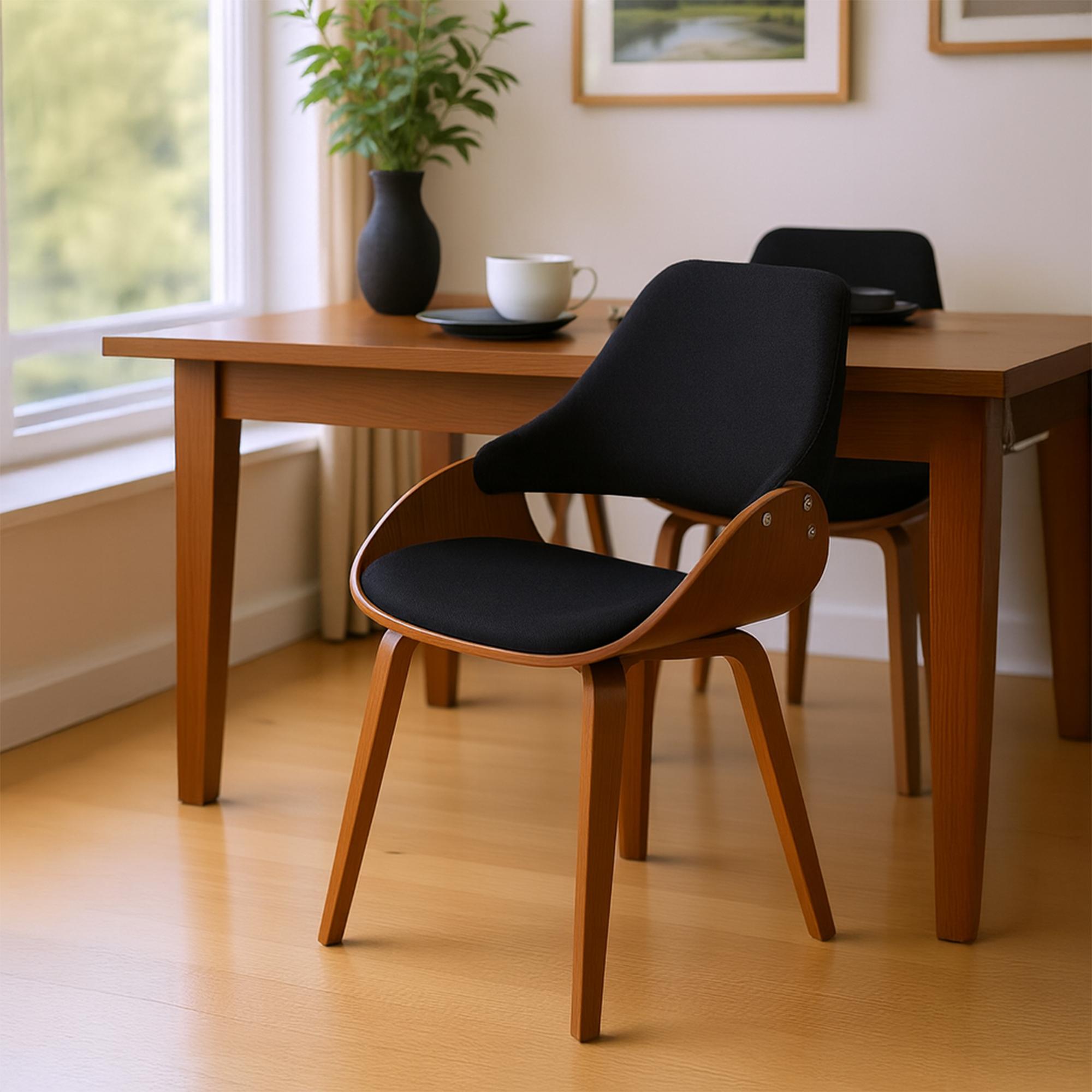 Set van 2 eetkamerstoelen Vangale