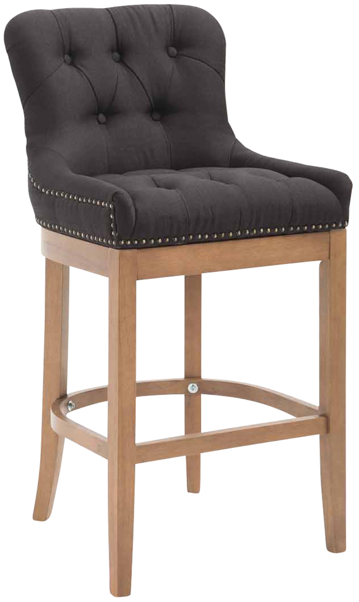 Barkruk Lakewood Stof antiek light