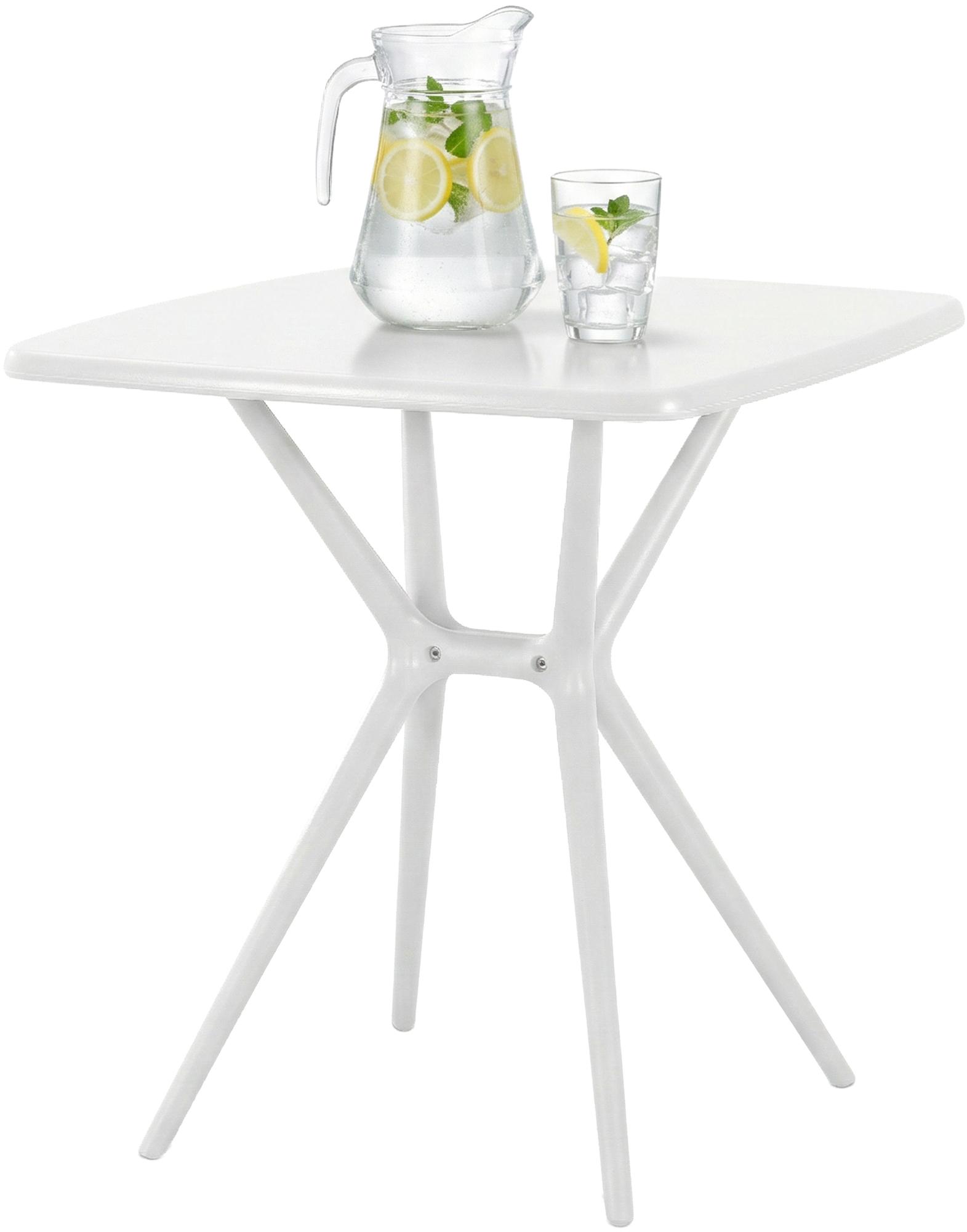Vierkante tuintafel Becky 72 x 72 cm