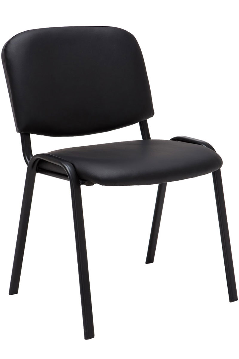 Set van 6 Bezoekersstoel Ken kunstleer