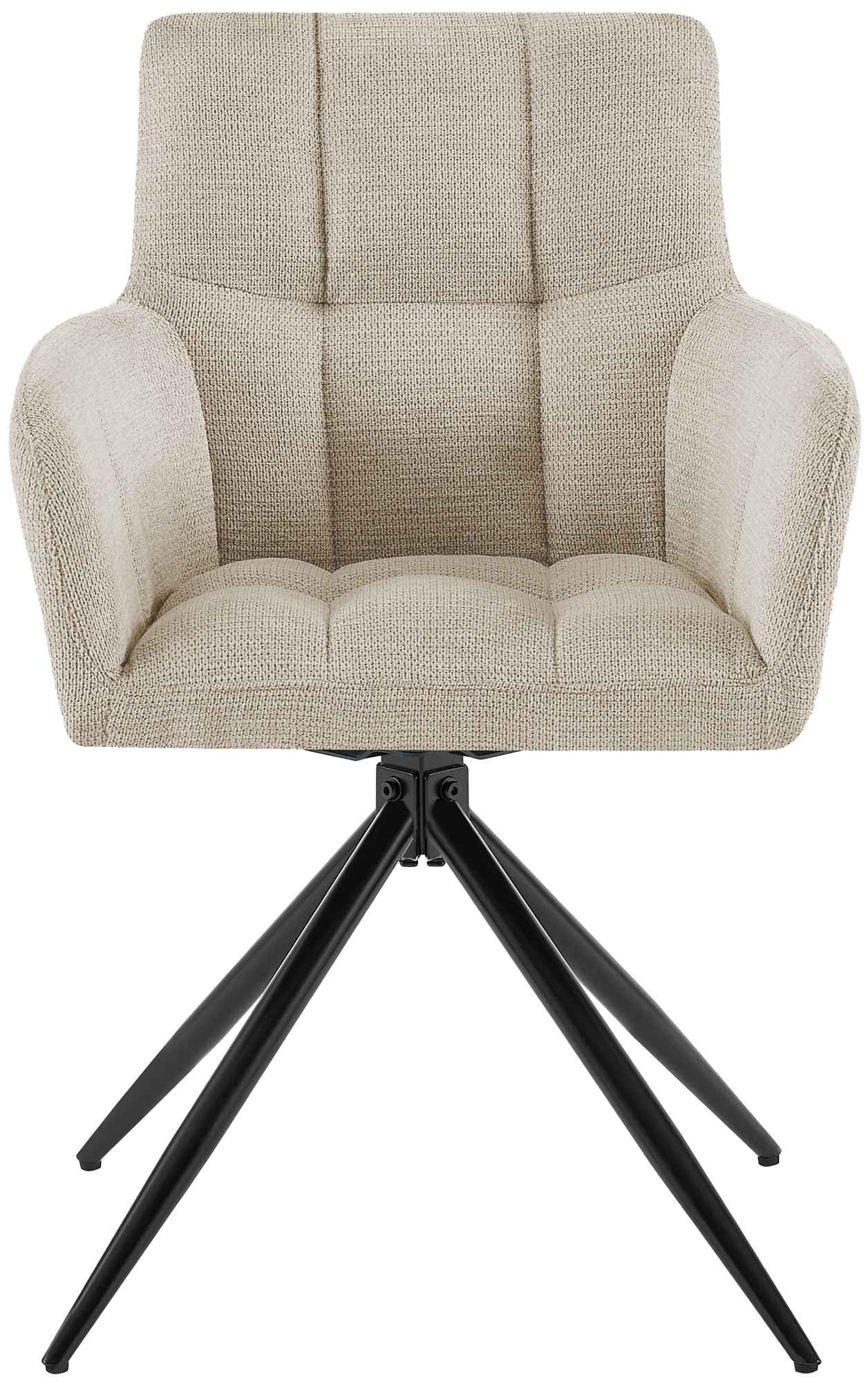 Set van 2 eetkamerstoelen Jonah stof