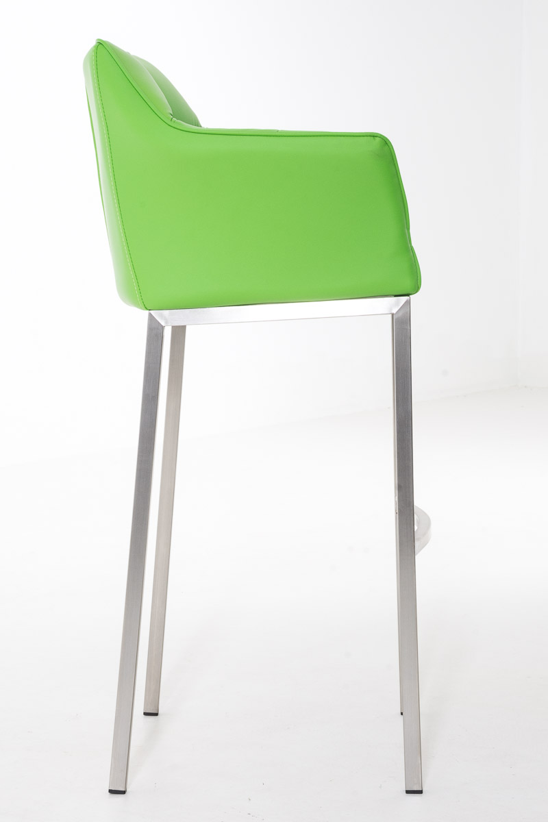 Barkruk Damaso Kunstleer met Vierpootsframe