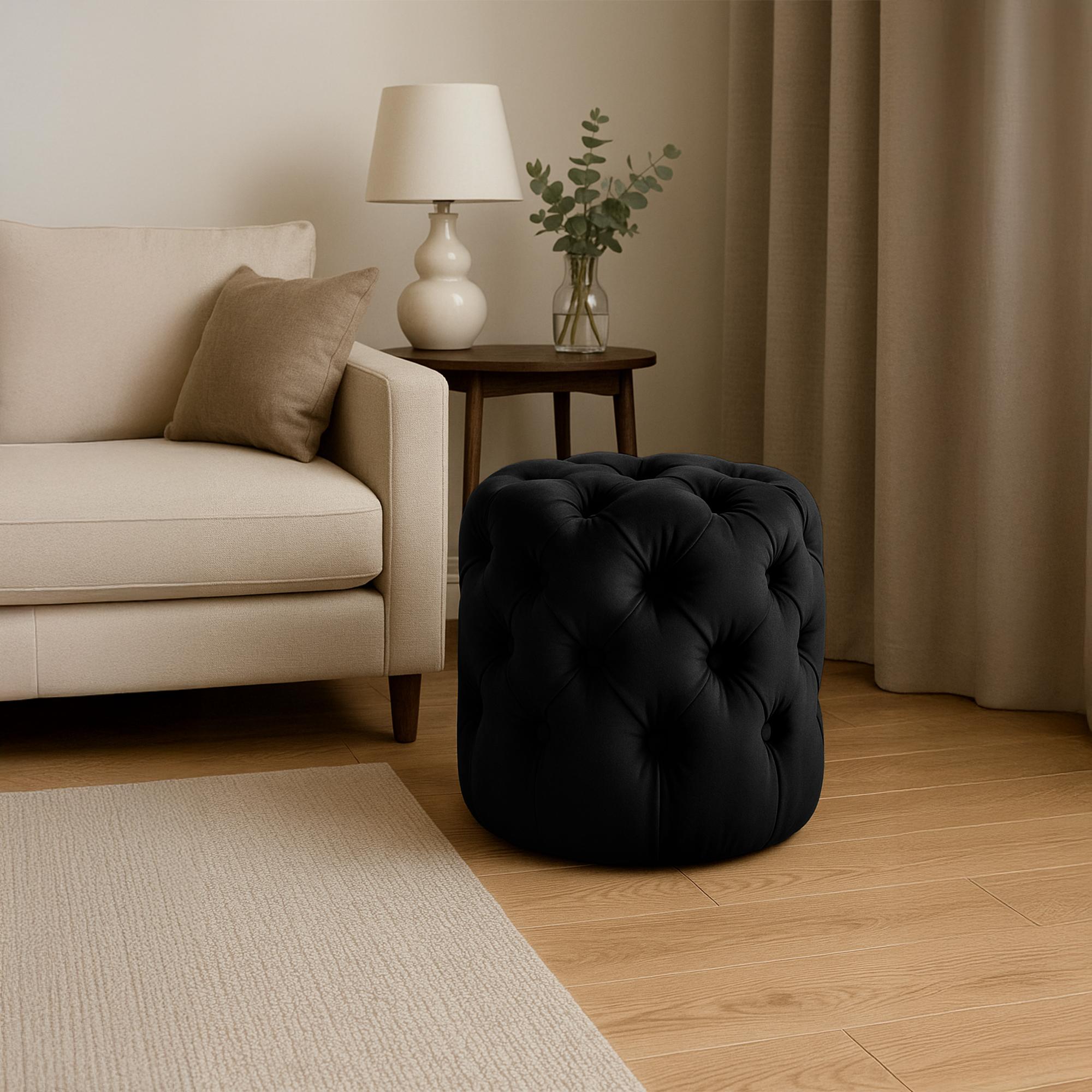Hocker Drancy Fluweel