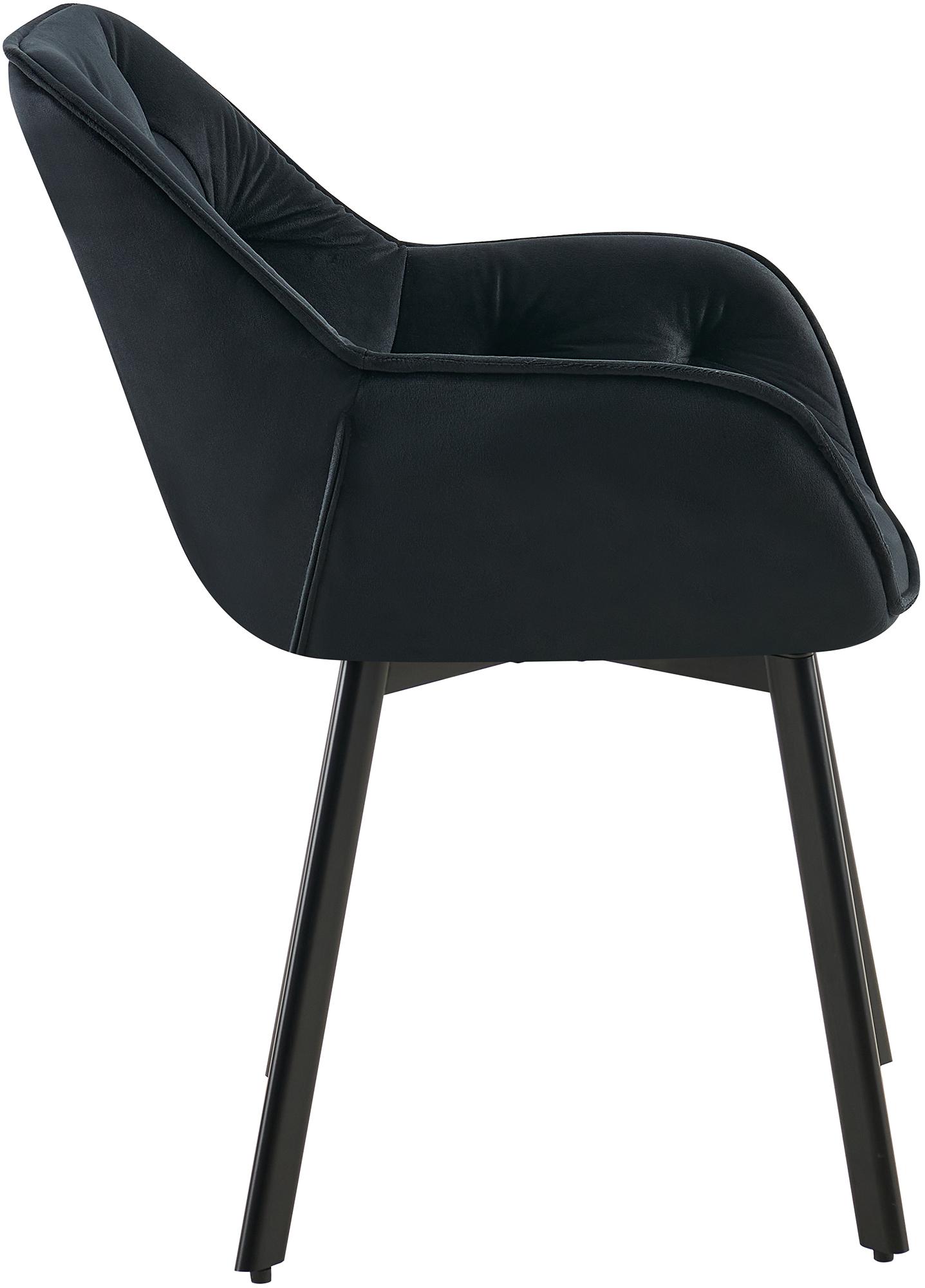 Set van 2 eetkamerstoelen Antigo Fluweel