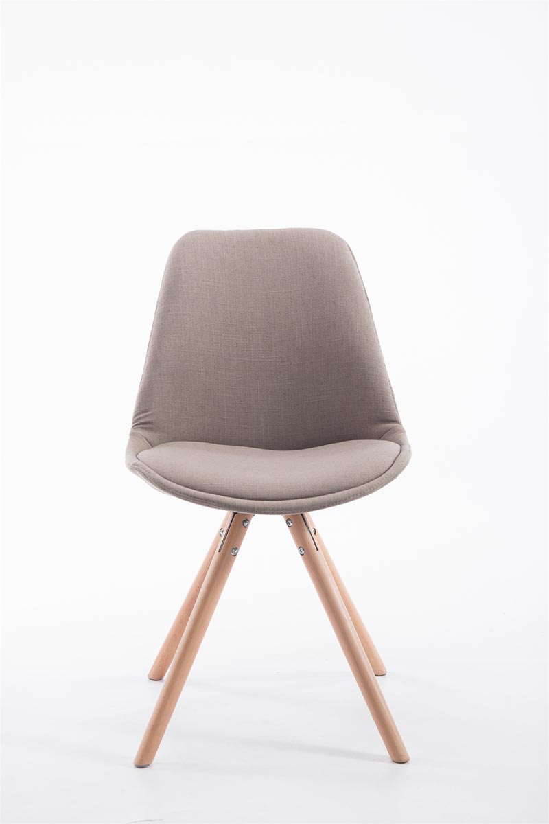 Eetkamerstoel Toulouse Rond frame Stof