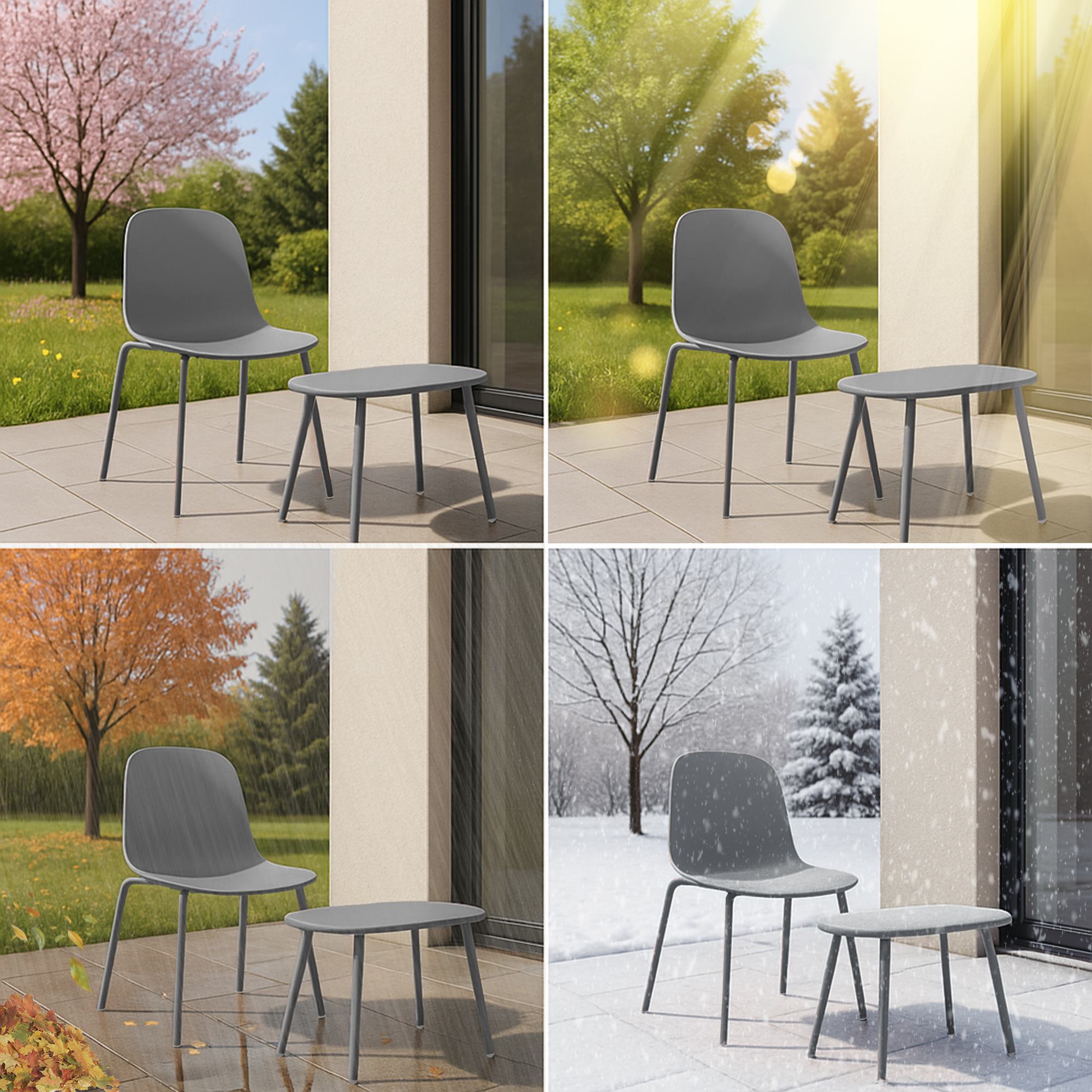 Tuinset Veldin 4-zits