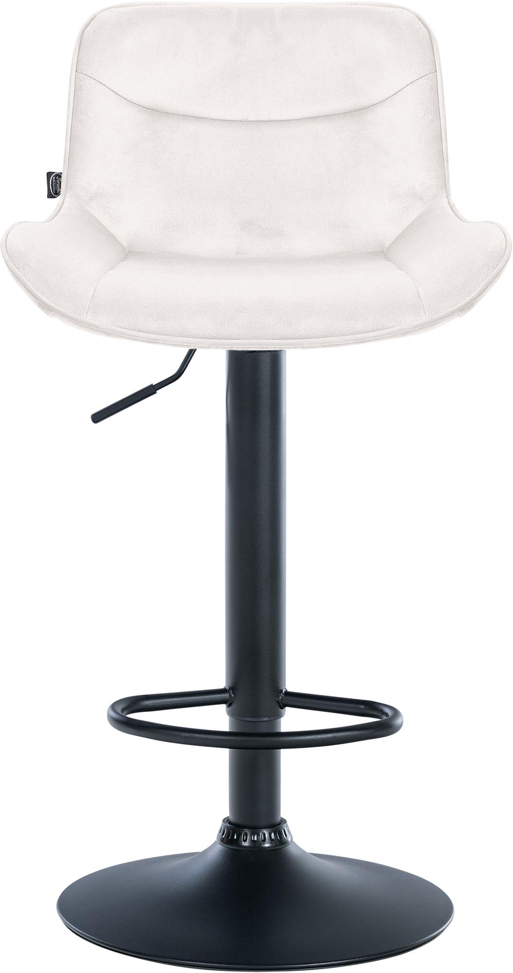 Set van 2 barkrukken Vonore fluweel