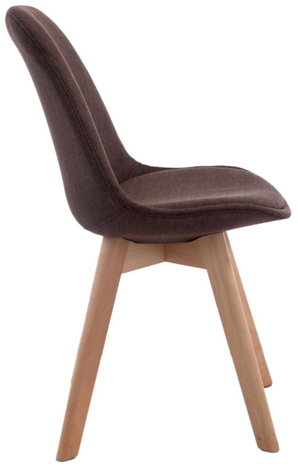 Set van 4 eetkamerstoelen Borneo V2 Stof