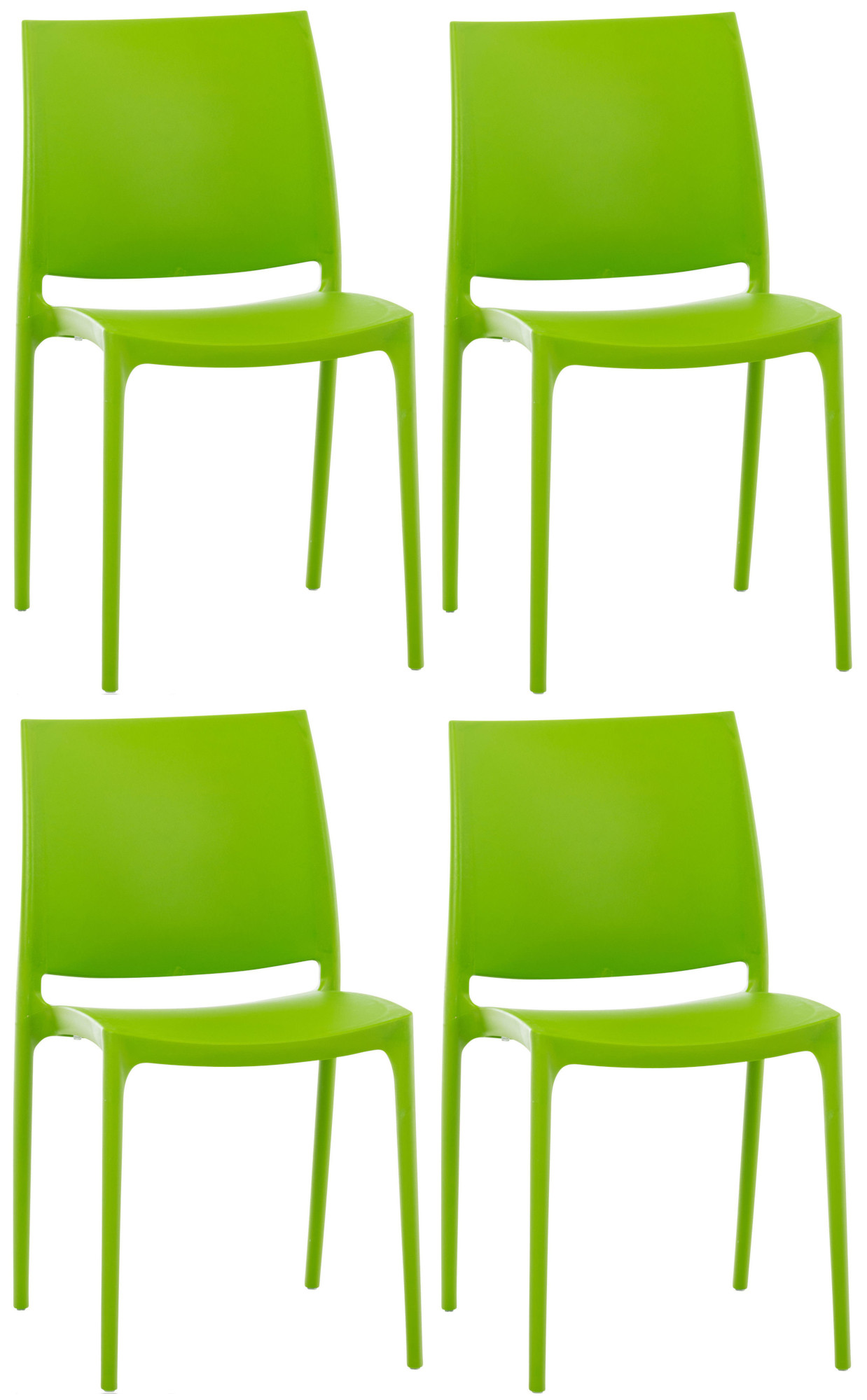 Set van 4 Maya stoelen