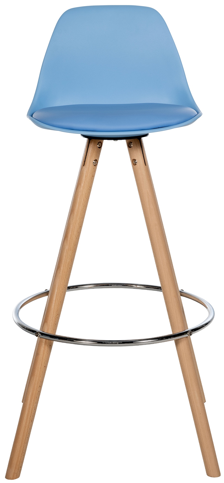 Barkruk Corbin kunstleer rond