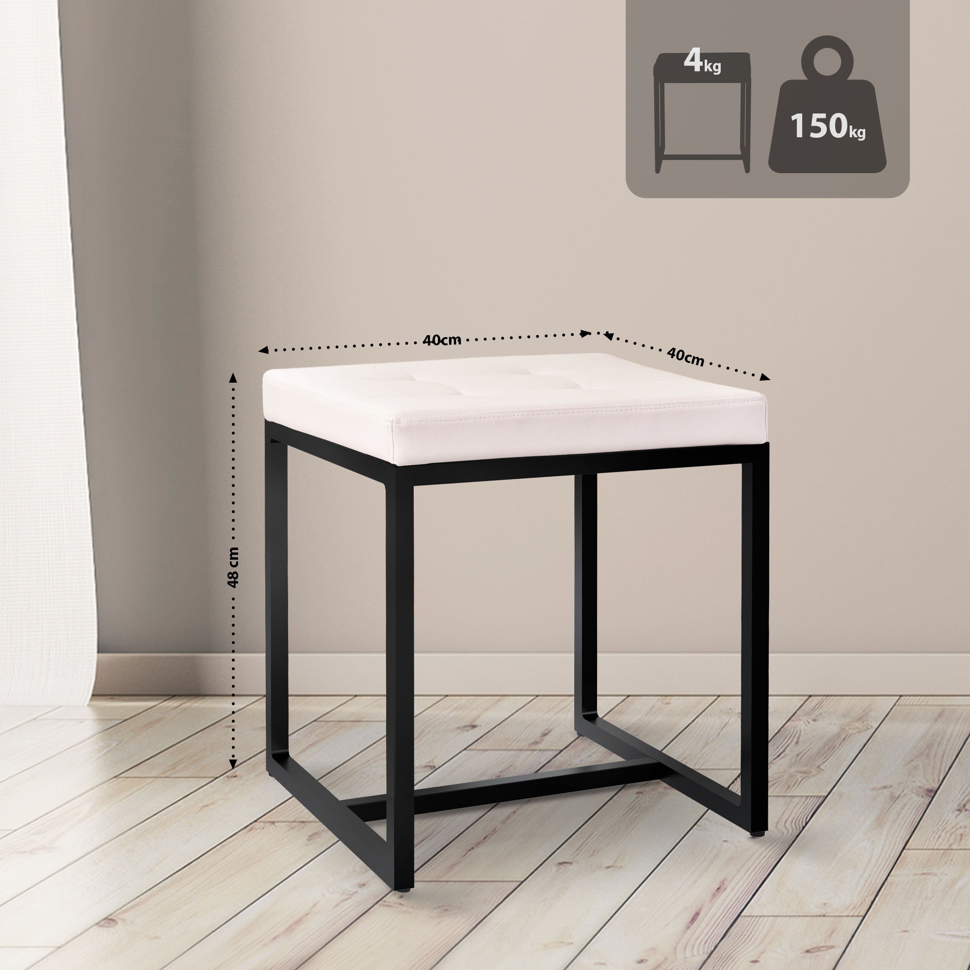 Barci kruk met zwart frame