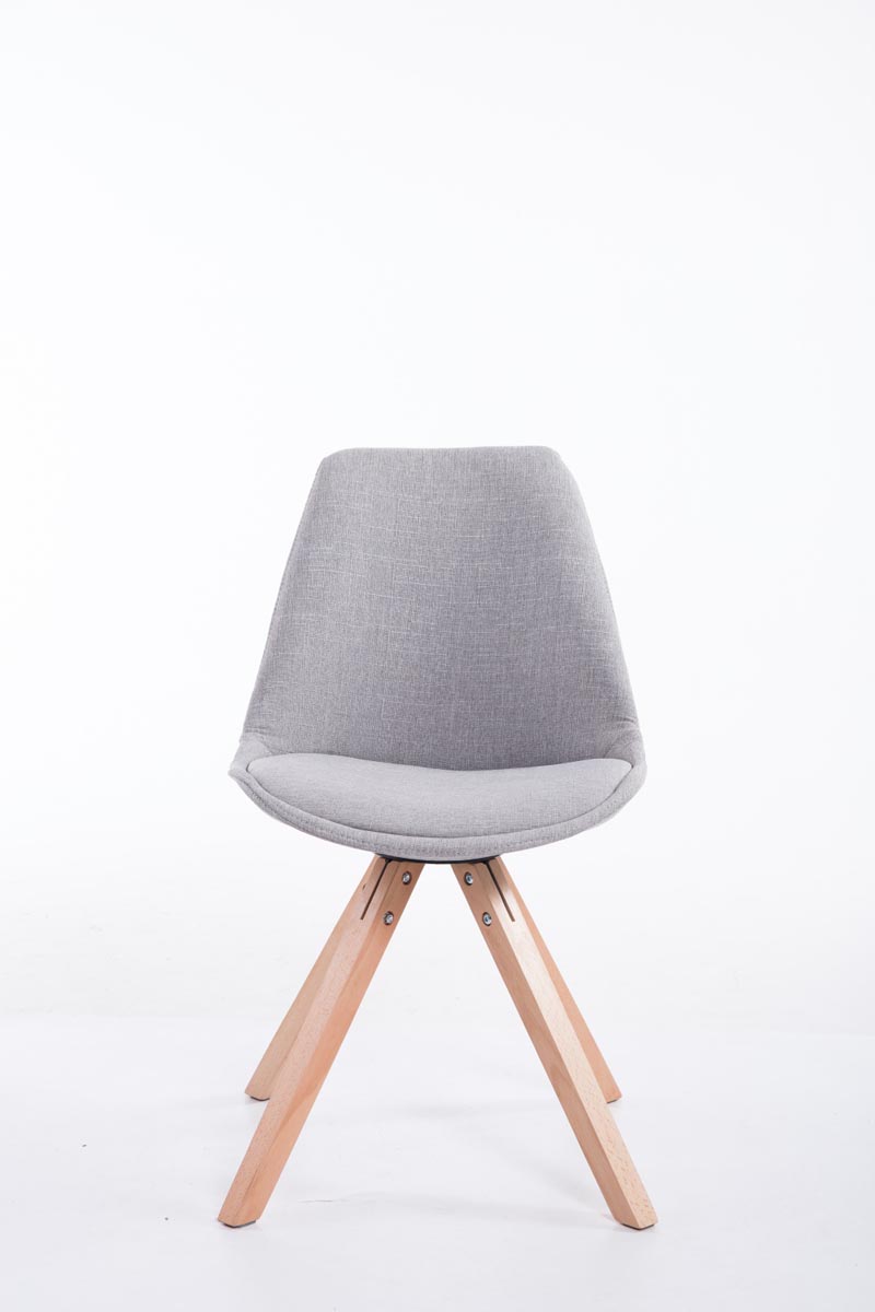 Bezoekersstoel Toulouse Vierkant frame Stof
