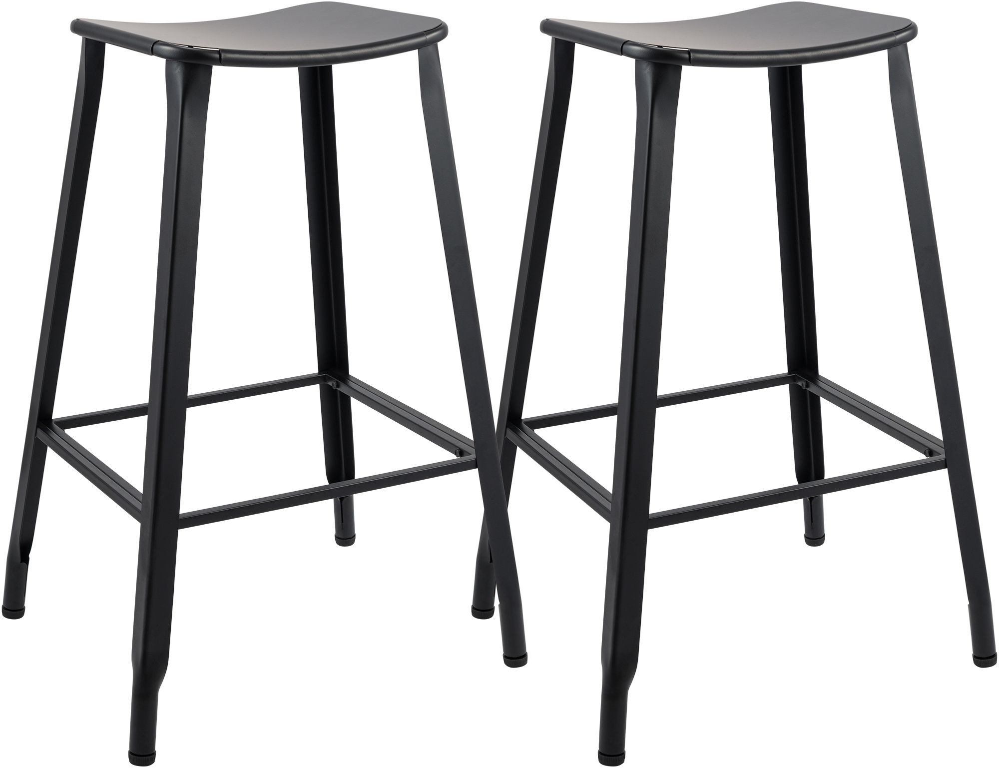 Set van 2 barkrukken Peony