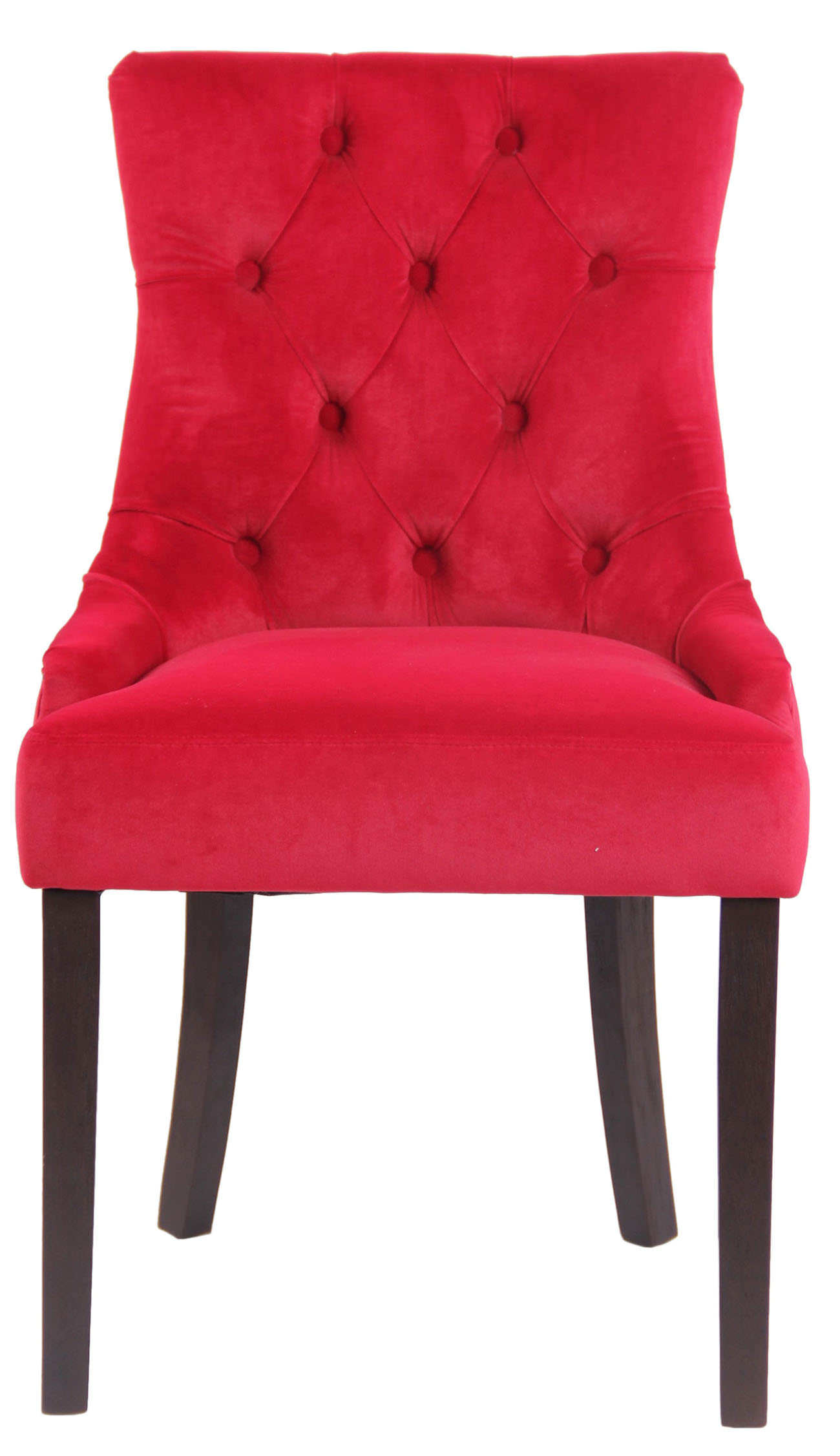 Set van 4 eetkamerstoelen Aberdeen Fluweel