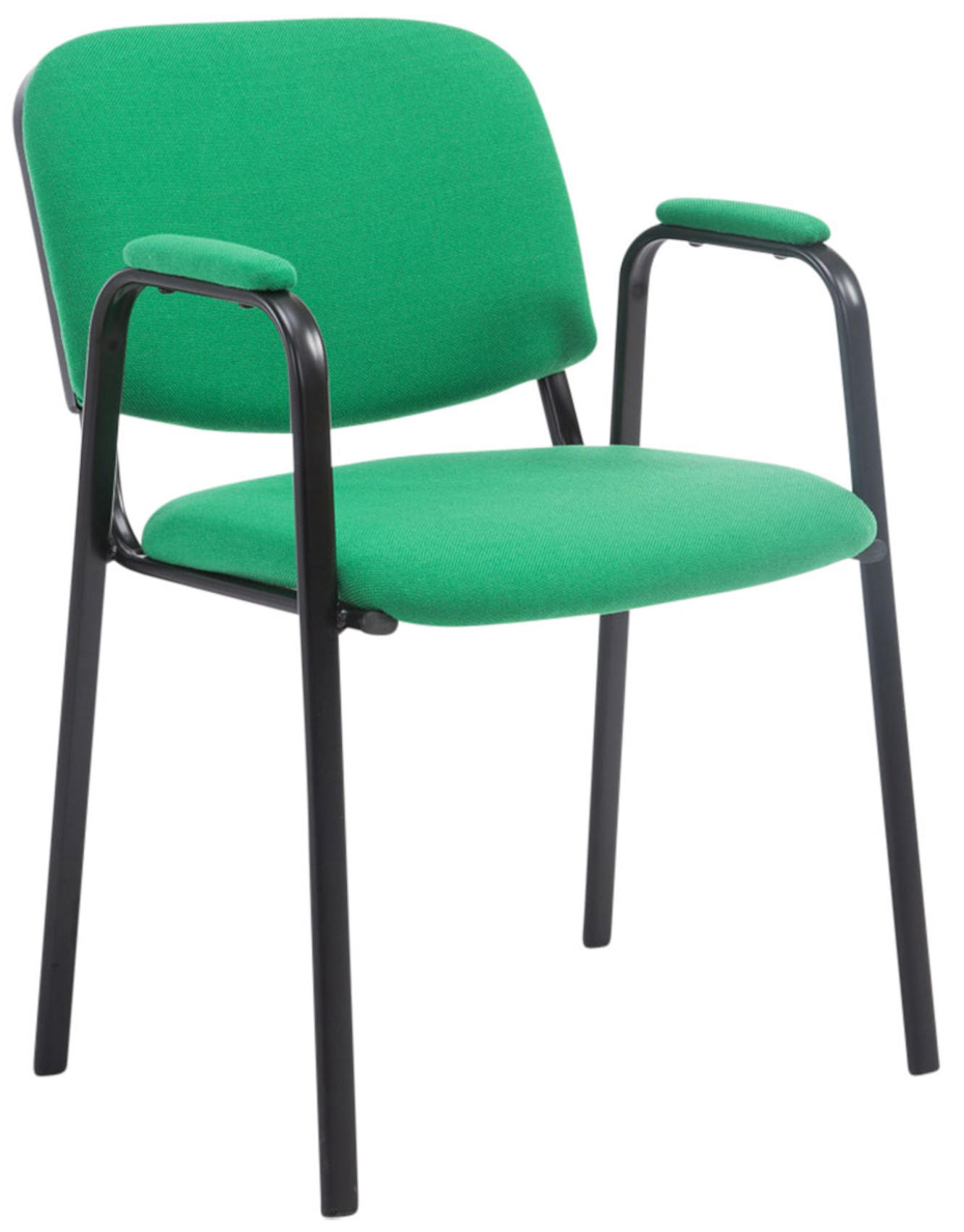 Set van 4 stapelstoelen Ken Pro stof