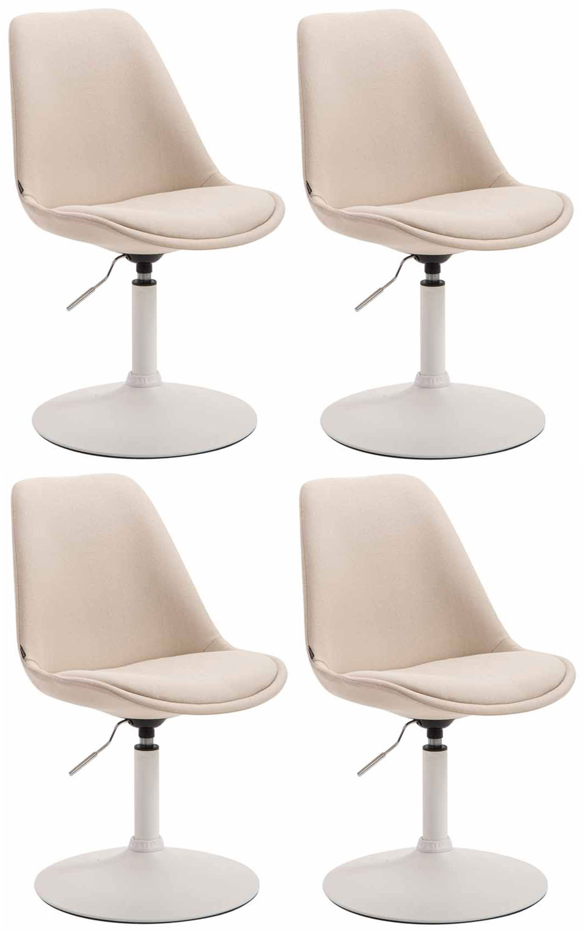 Set van 4 Eetkamerstoelen Maverick Stof