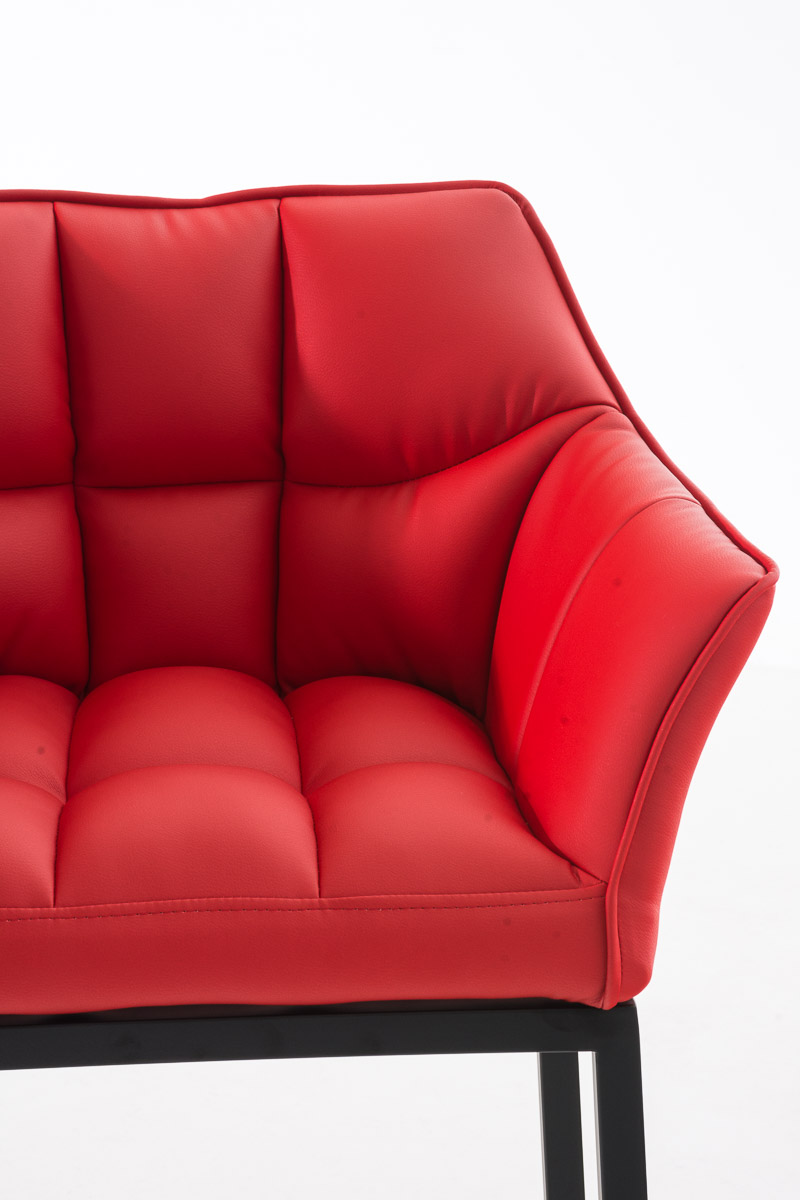 Barkruk Damaso Kunstleer met Vierpootsframe