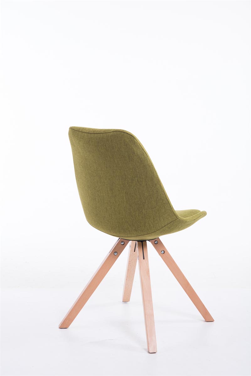 Bezoekersstoel Toulouse Vierkant frame Stof