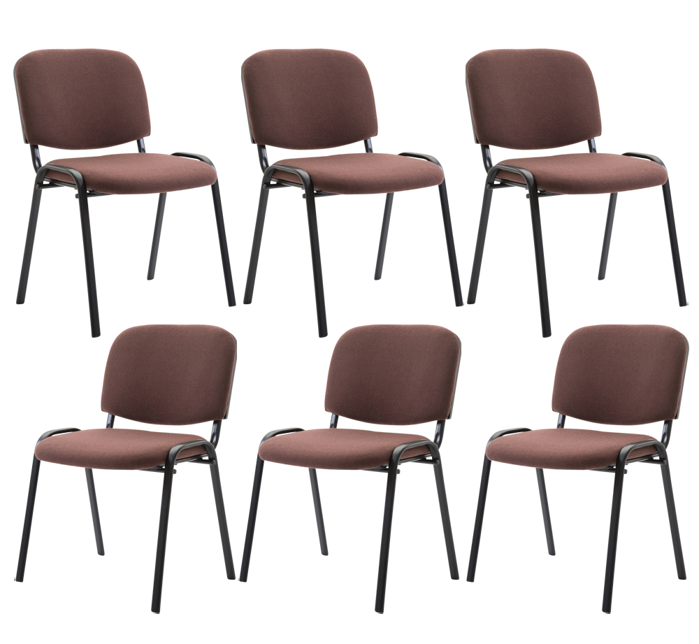 Ken set van 6 bezoekersstoelen