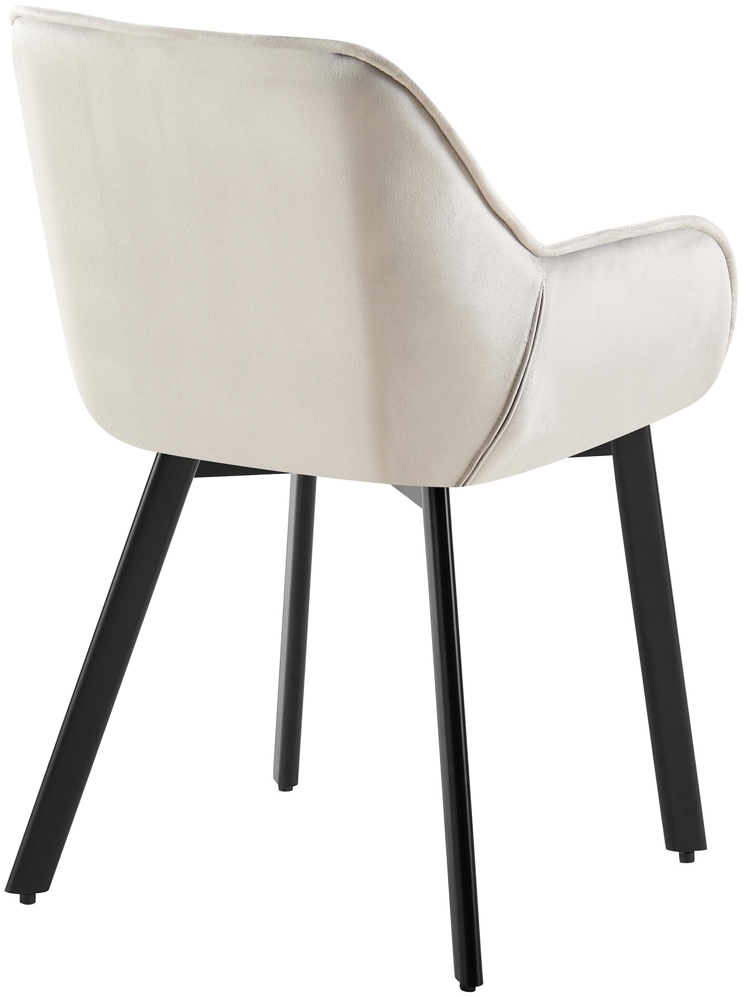 Set van 2 eetkamerstoelen Antigo Fluweel