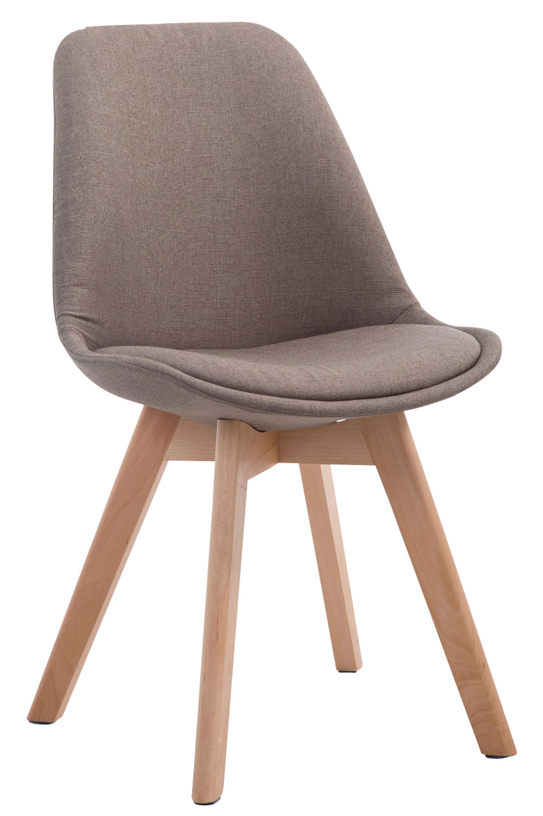 Set van 4 eetkamerstoelen Borneo V2 Stof
