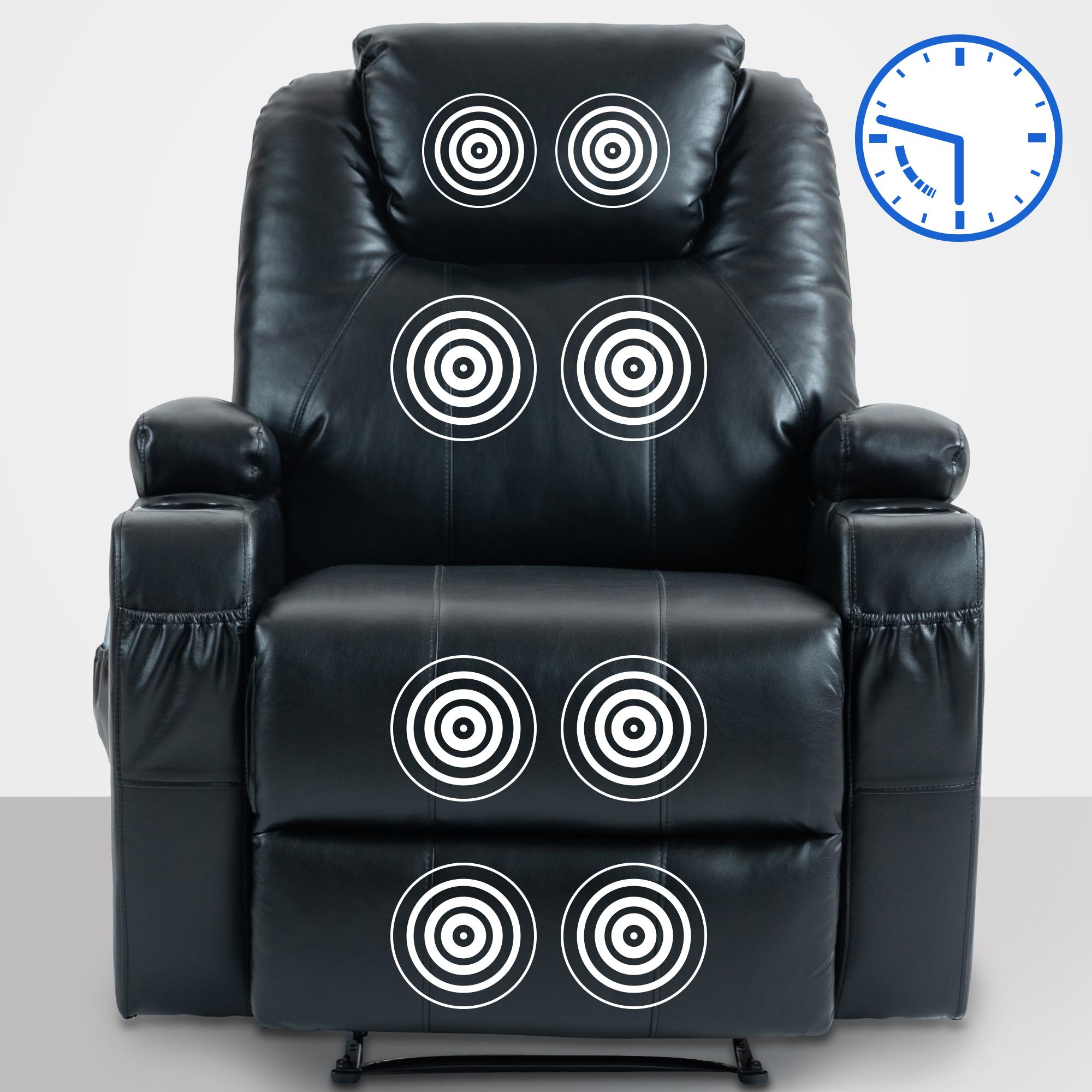Relaxfauteuil Galena met massagefunctie