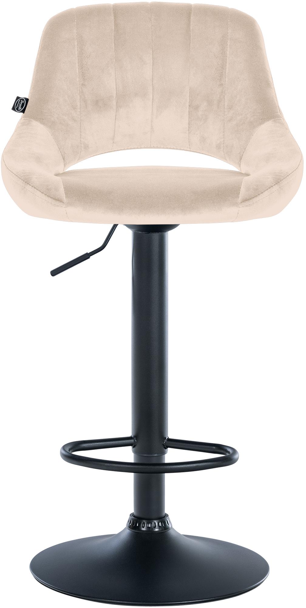 Set van 2 Barkrukken Milet Fluweel