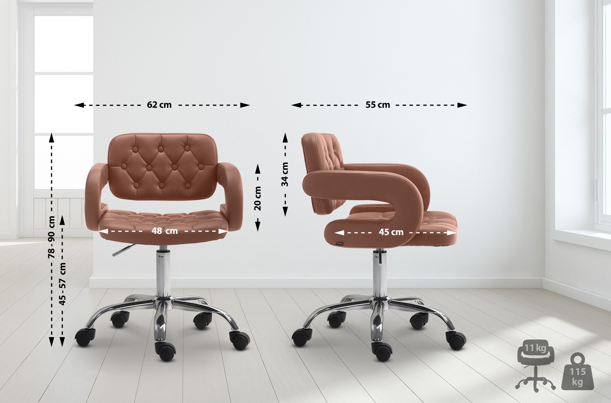 Lounger Dublin Kunstleer