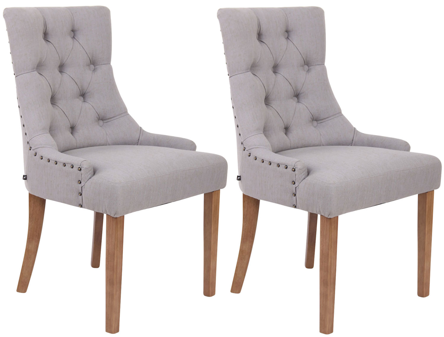 Set van 2 eetkamerstoelen Aberdeen